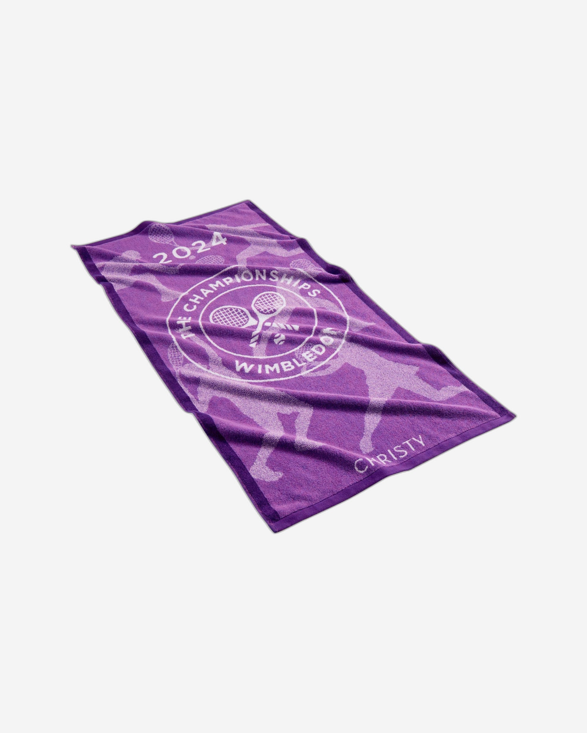 مناشف حمام كريستي "ويمبلدون ٢٠٢٤" بلون زنبق الوادي