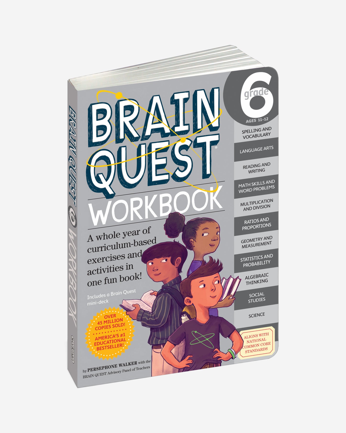 كتاب تمارين Brain Quest: الصف السادس - 761182438
