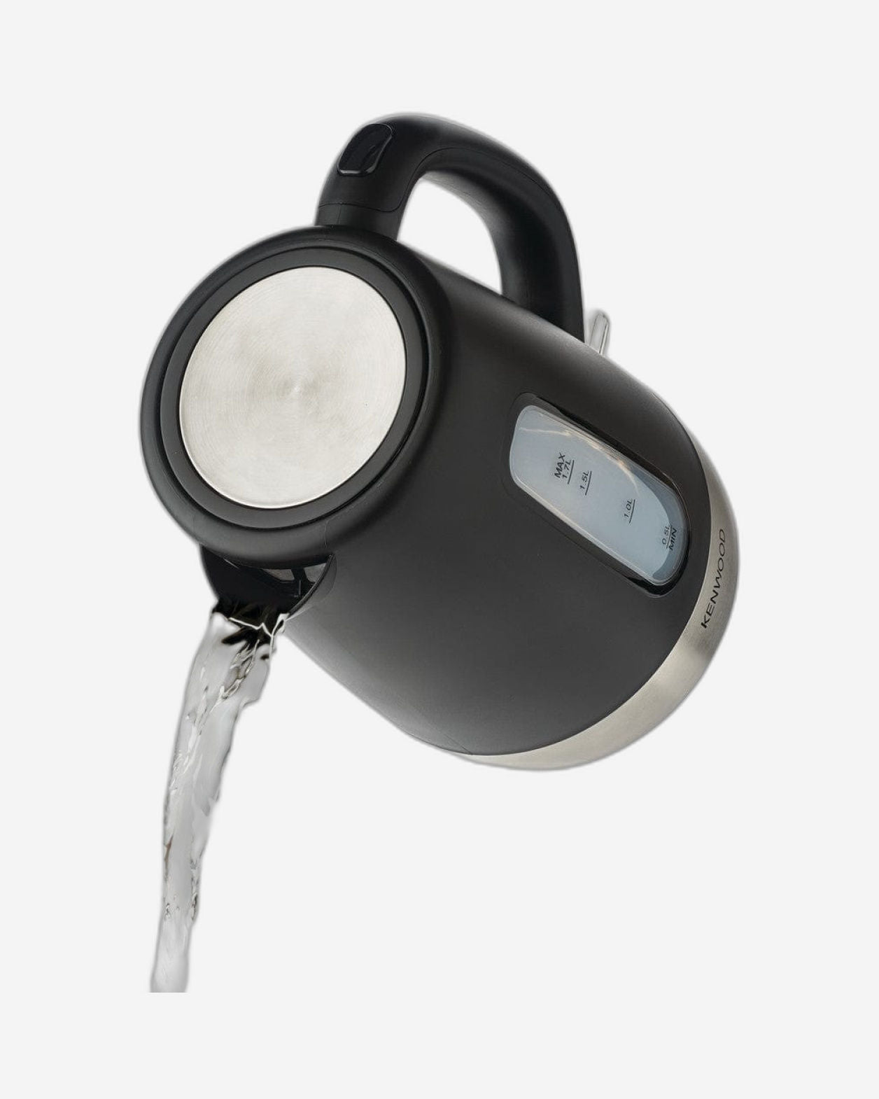 غلاية كهربائية لاسلكية من كينوود مصنوعة من البلاستيك والفولاذ + صانعة سندويشات 3 في 1