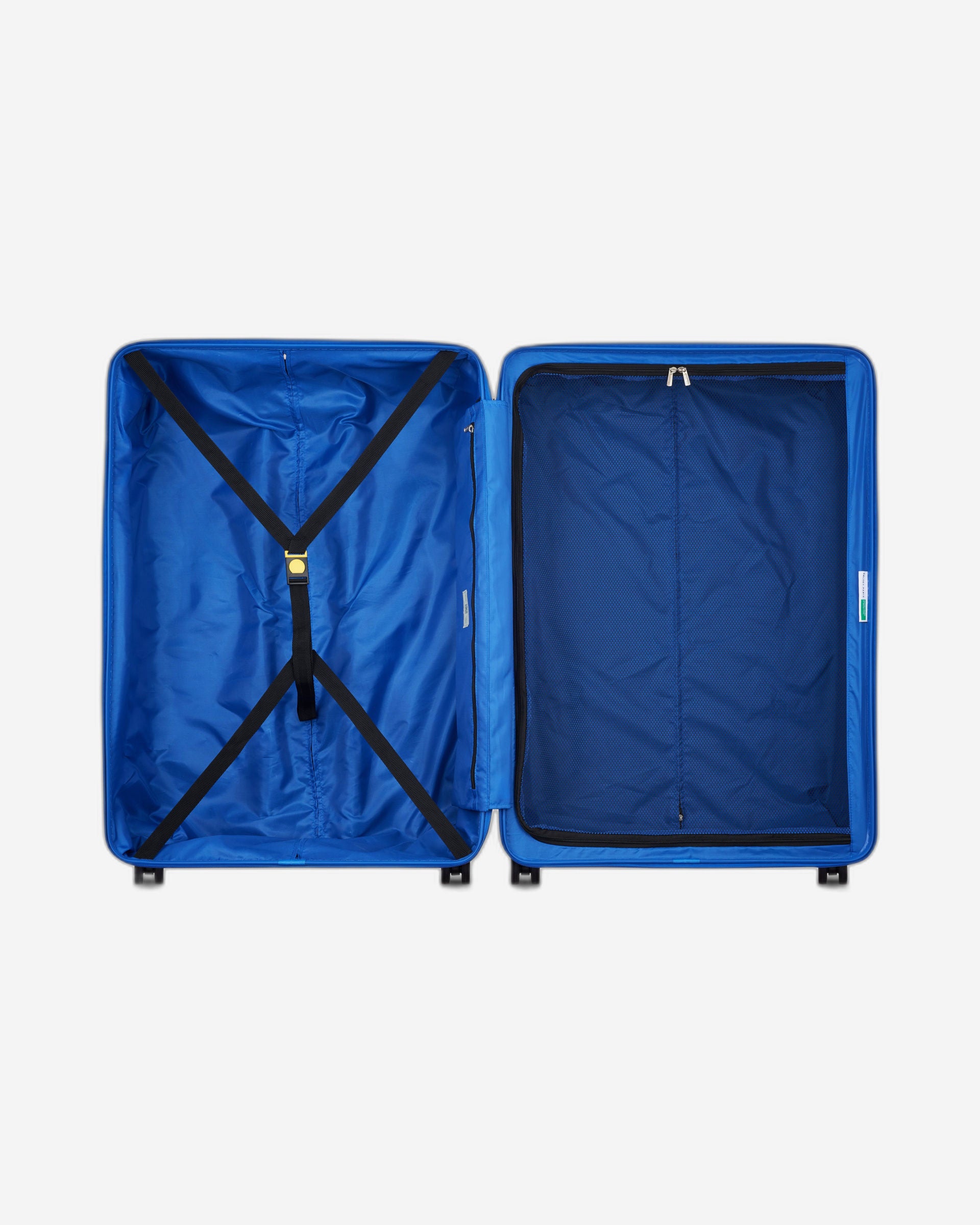 عربة أمتعة UCOB Fabrica 4 ذات العجلات المزدوجة والغطاء الصلب غير القابل للتمدد