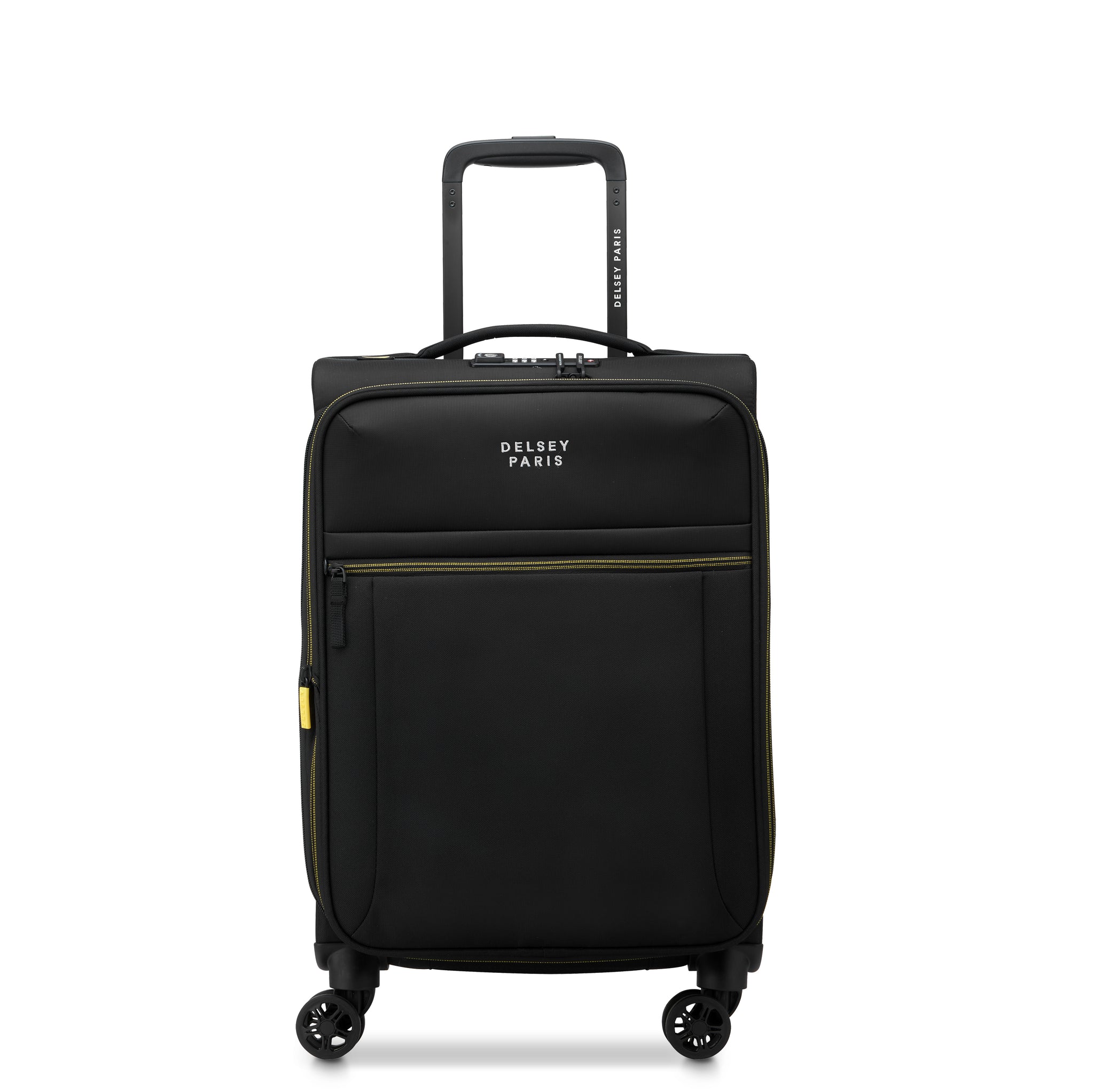 Delsey Brochant 3.0 Softcase Expandable 4 Double Wheel Luggage Trolley