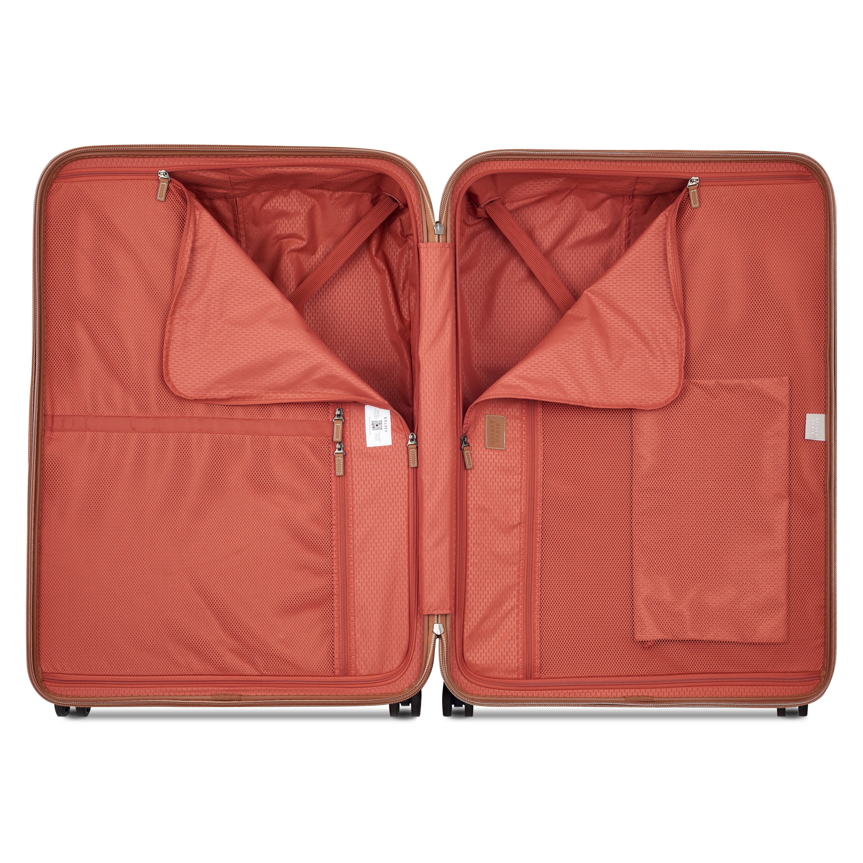 حقيبة سفر ديلسي باريس شاتليه إير ٢.٠ صلبة غير قابلة للتمدد بأربع عجلات مزدوجة