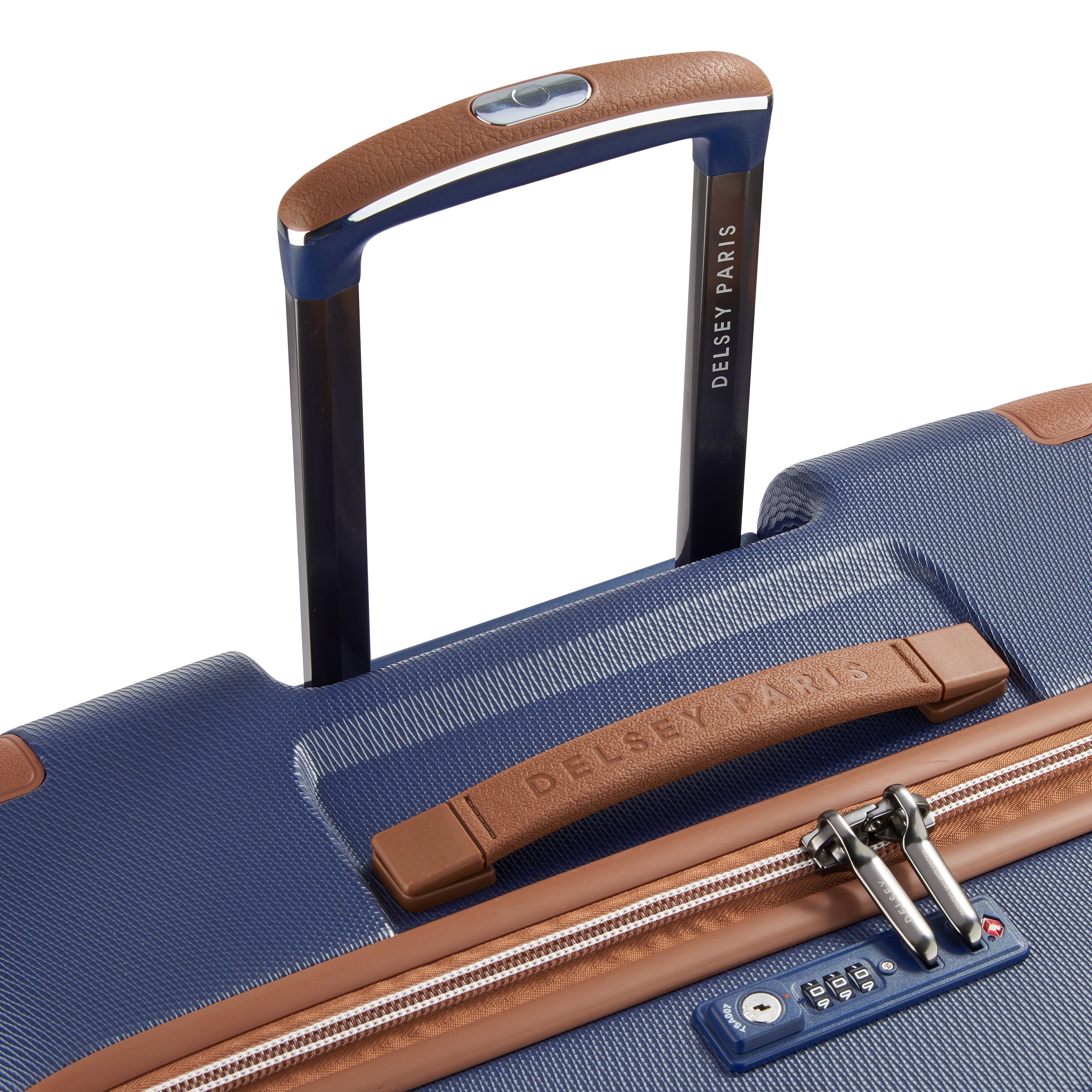 حقيبة سفر ديلسي باريس شاتليه إير ٢.٠ صلبة غير قابلة للتمدد بأربع عجلات مزدوجة