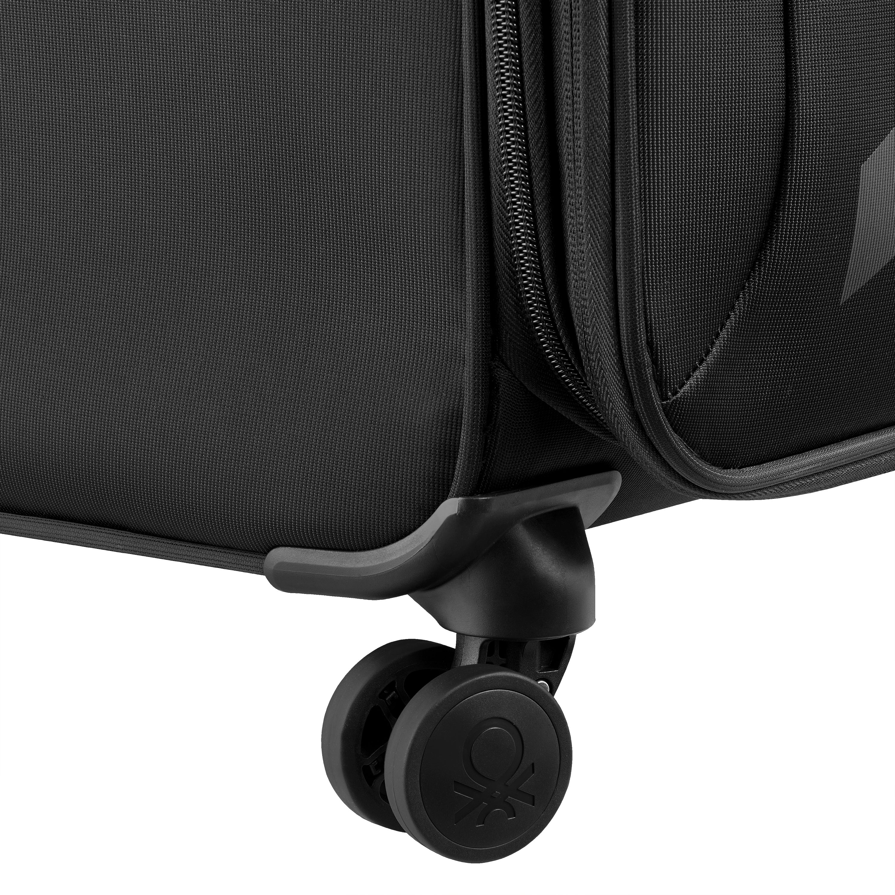 حقيبة سفر ناعمة قابلة للتمدد بعجلتين من UCB Color Block 4