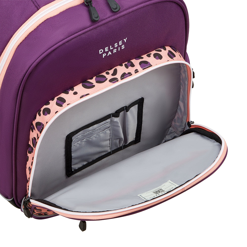 حقيبة ظهر ديلسي باريس العودة إلى المدرسة 2025 كبيرة جدًا مطبوعة