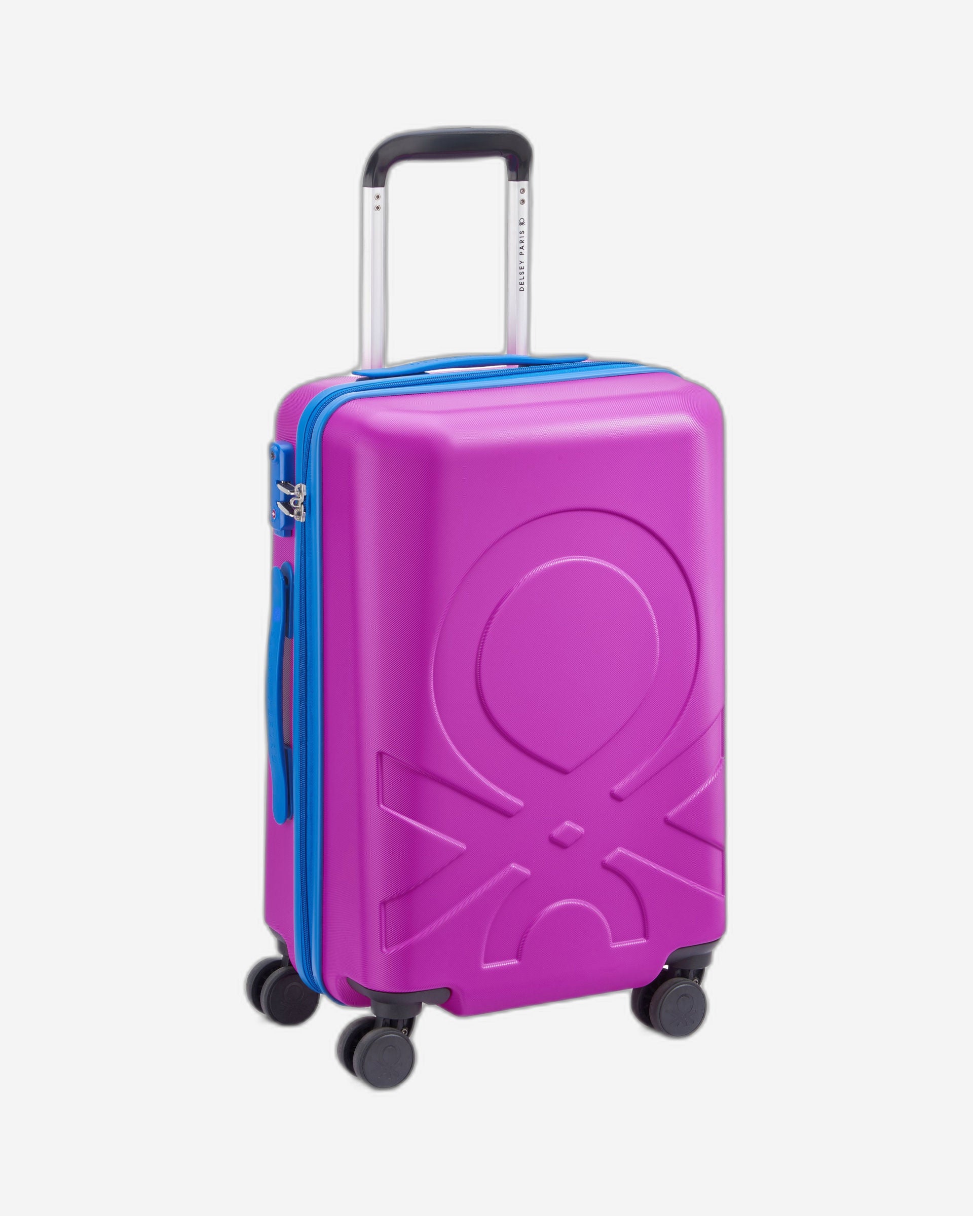 عربة أمتعة UCOB Fabrica 4 ذات العجلات المزدوجة والغطاء الصلب غير القابل للتمدد