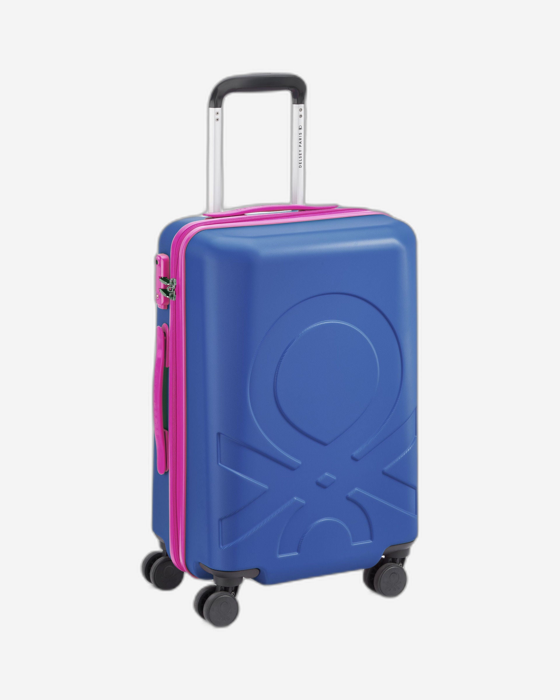 عربة أمتعة UCOB Fabrica 4 ذات العجلات المزدوجة والغطاء الصلب غير القابل للتمدد