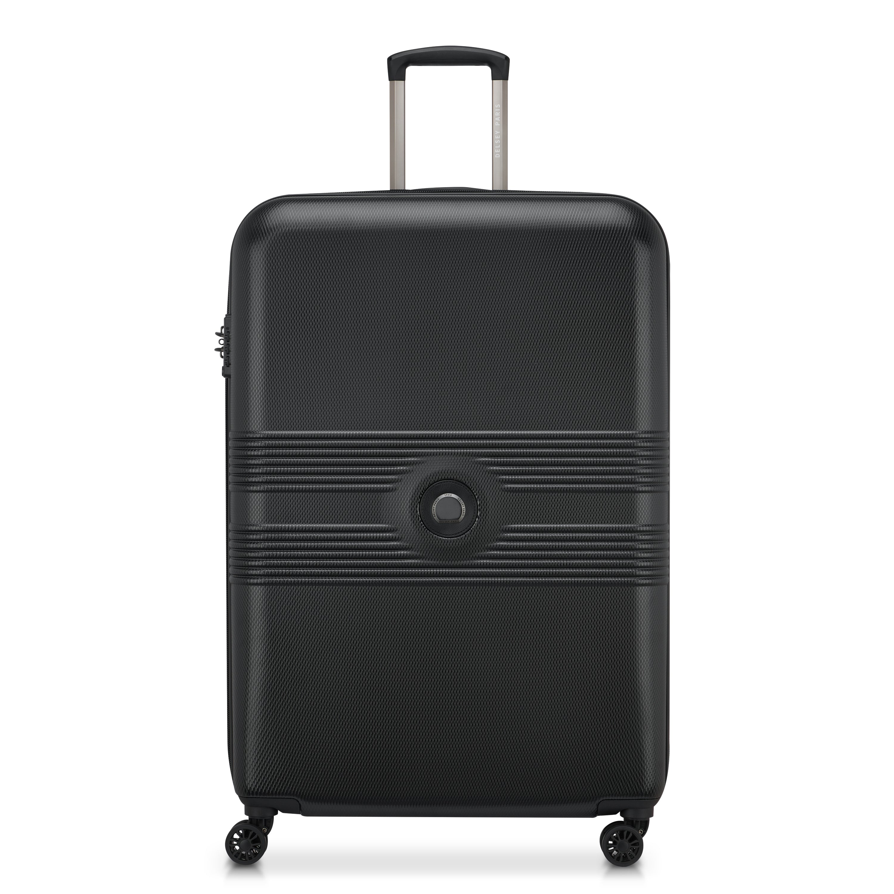 حقيبة سفر قابلة للتمدد من سلسلة FLANERIE SE من Delsey Paris مزودة بأربع عجلات مزدوجة