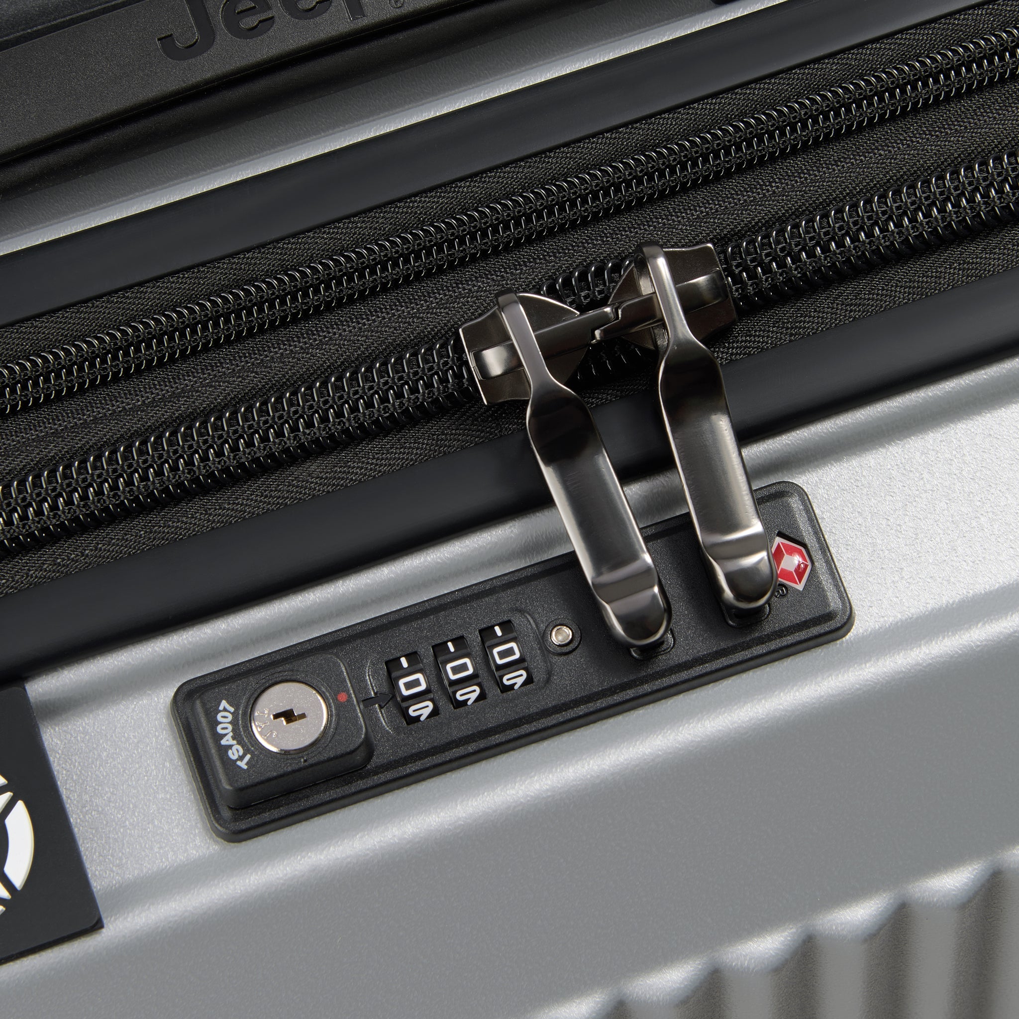 عربة جيب JH001A صلبة قابلة للتوسيع بأربع عجلات مزدوجة