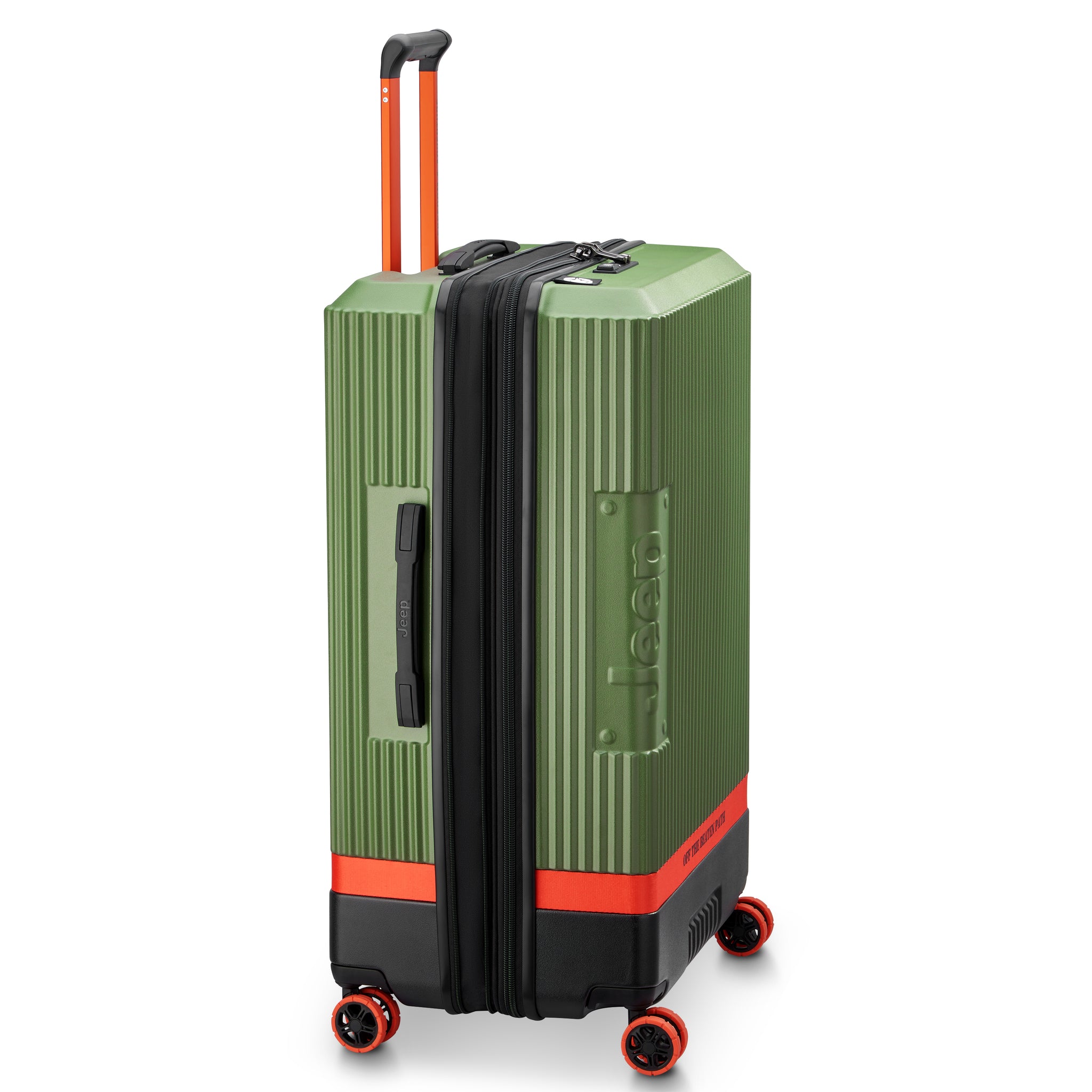 عربة جيب JH001A صلبة قابلة للتوسيع بأربع عجلات مزدوجة