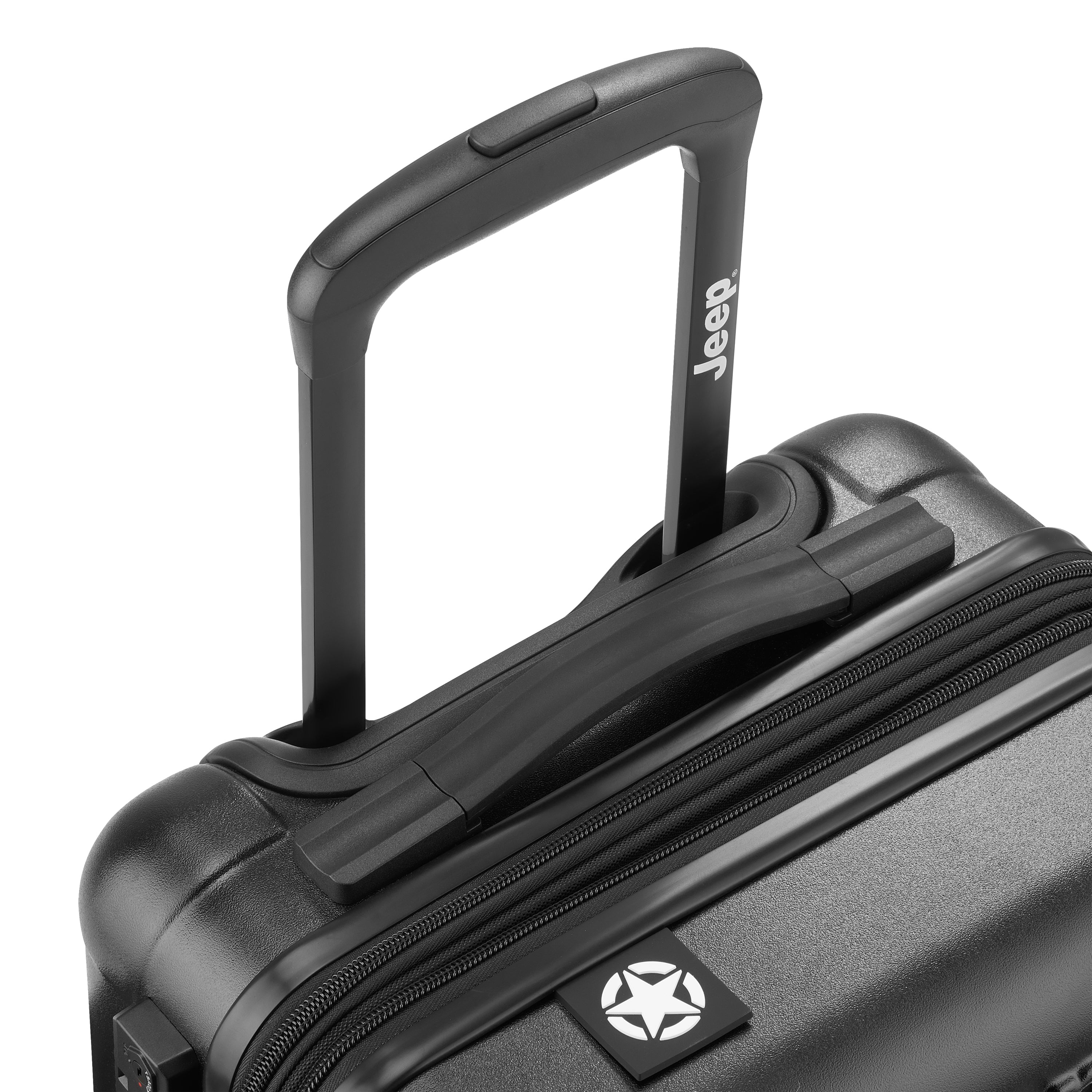 عربة جيب JH004C صلبة قابلة للتوسيع بأربع عجلات مزدوجة