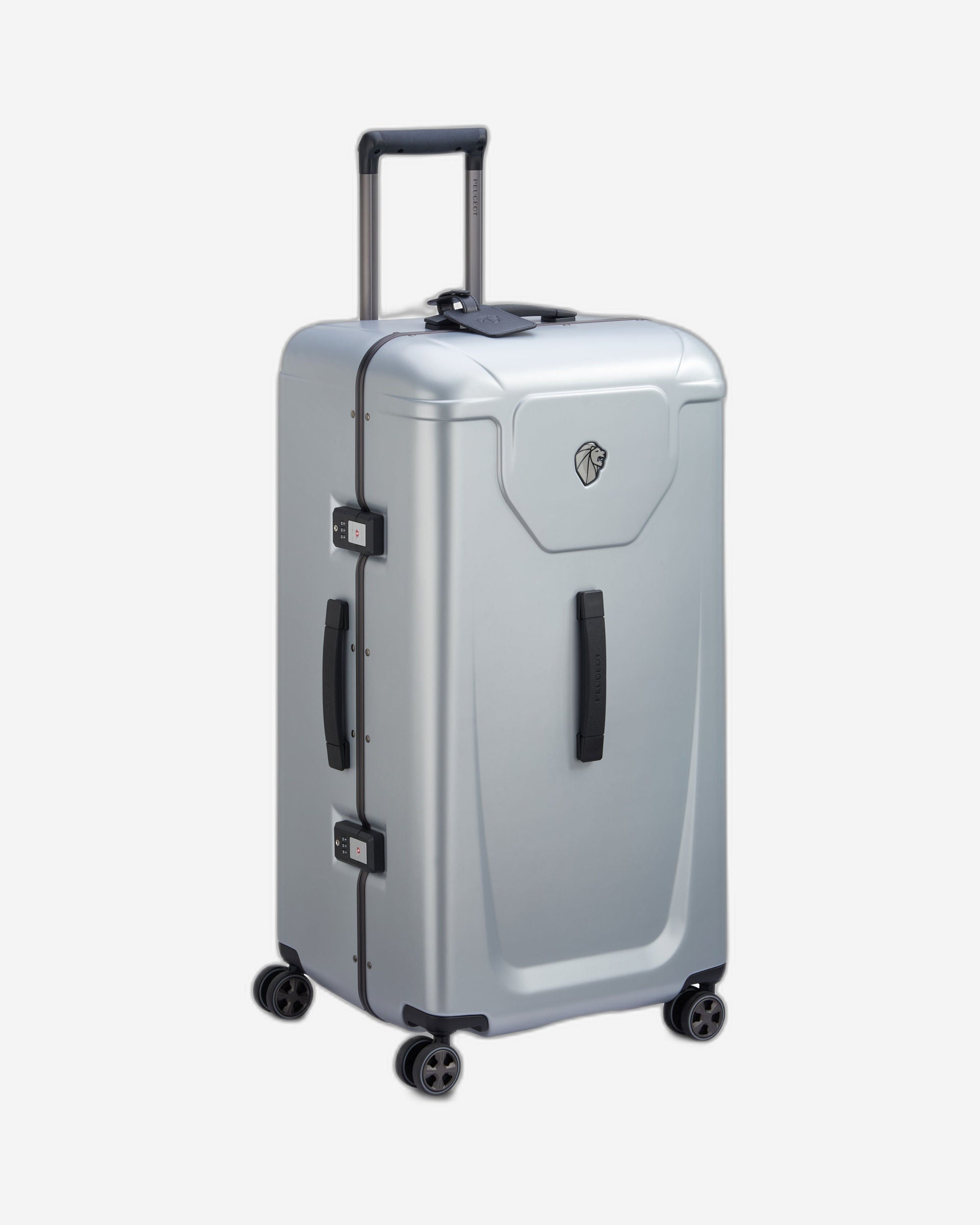 عربة أمتعة بيجو فوياجيز ترافل 80 سم، صلبة، بأربع عجلات مزدوجة، قابلة للحمل في صندوق الأمتعة