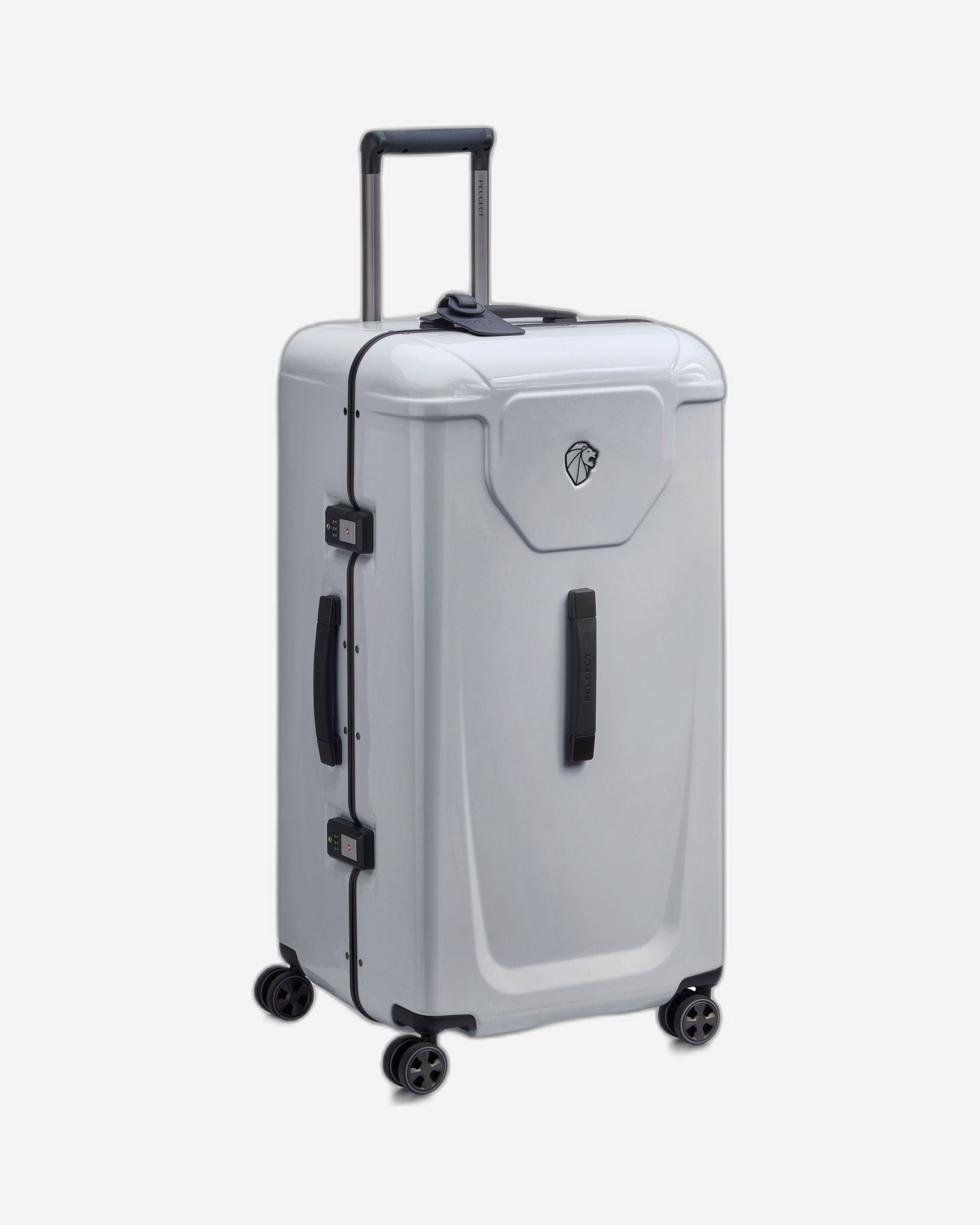 عربة أمتعة بيجو فوياجيز ترافل 80 سم، صلبة، بأربع عجلات مزدوجة، قابلة للحمل في صندوق الأمتعة