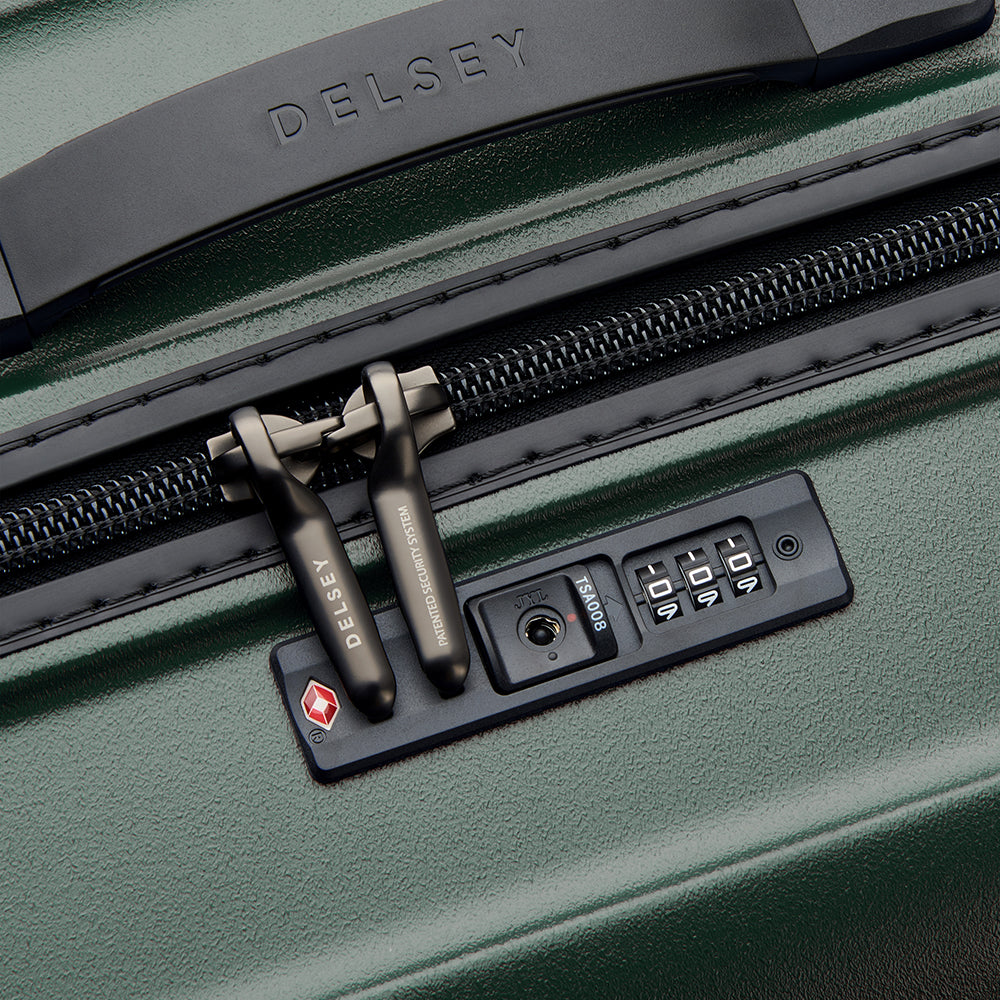 عربة أمتعة تورين 2.0 صلبة غير قابلة للتوسيع بأربع عجلات مزدوجة