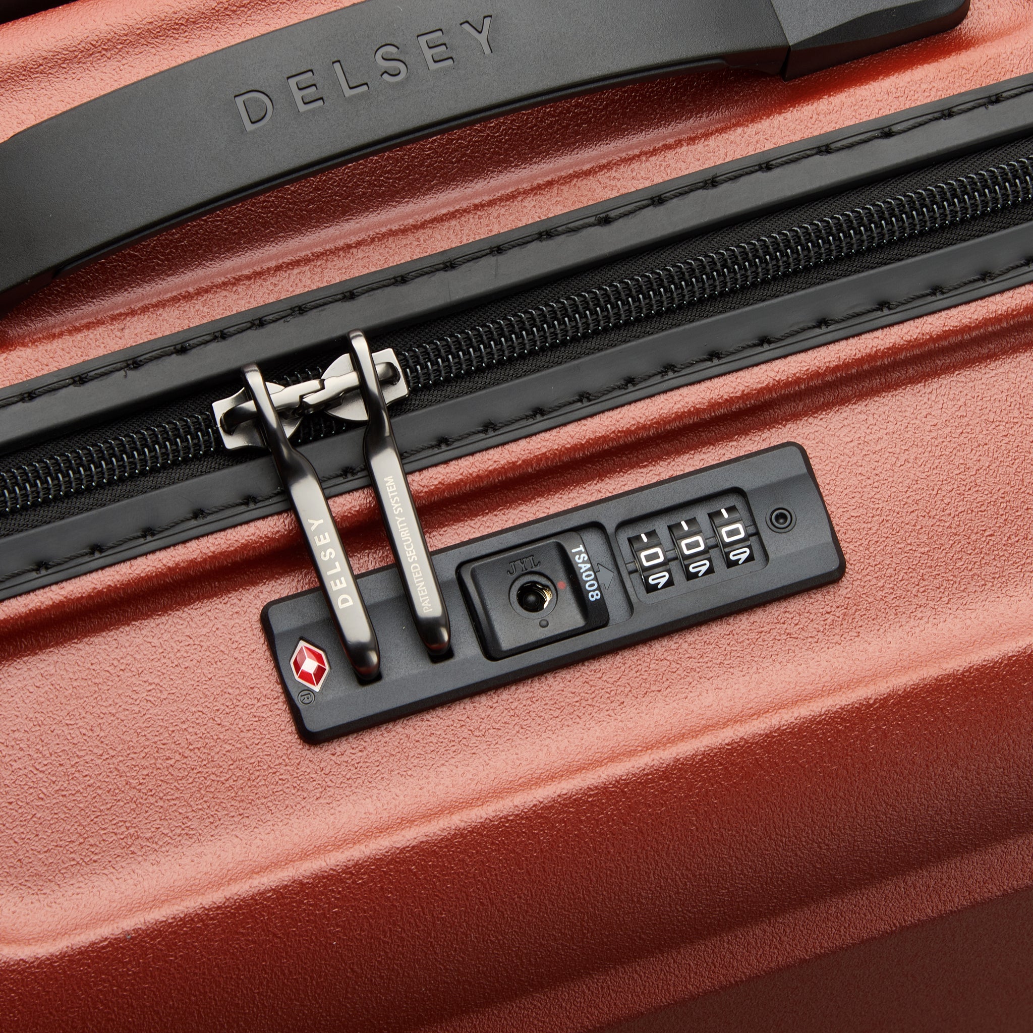 عربة أمتعة تورين 2.0 صلبة غير قابلة للتوسيع بأربع عجلات مزدوجة