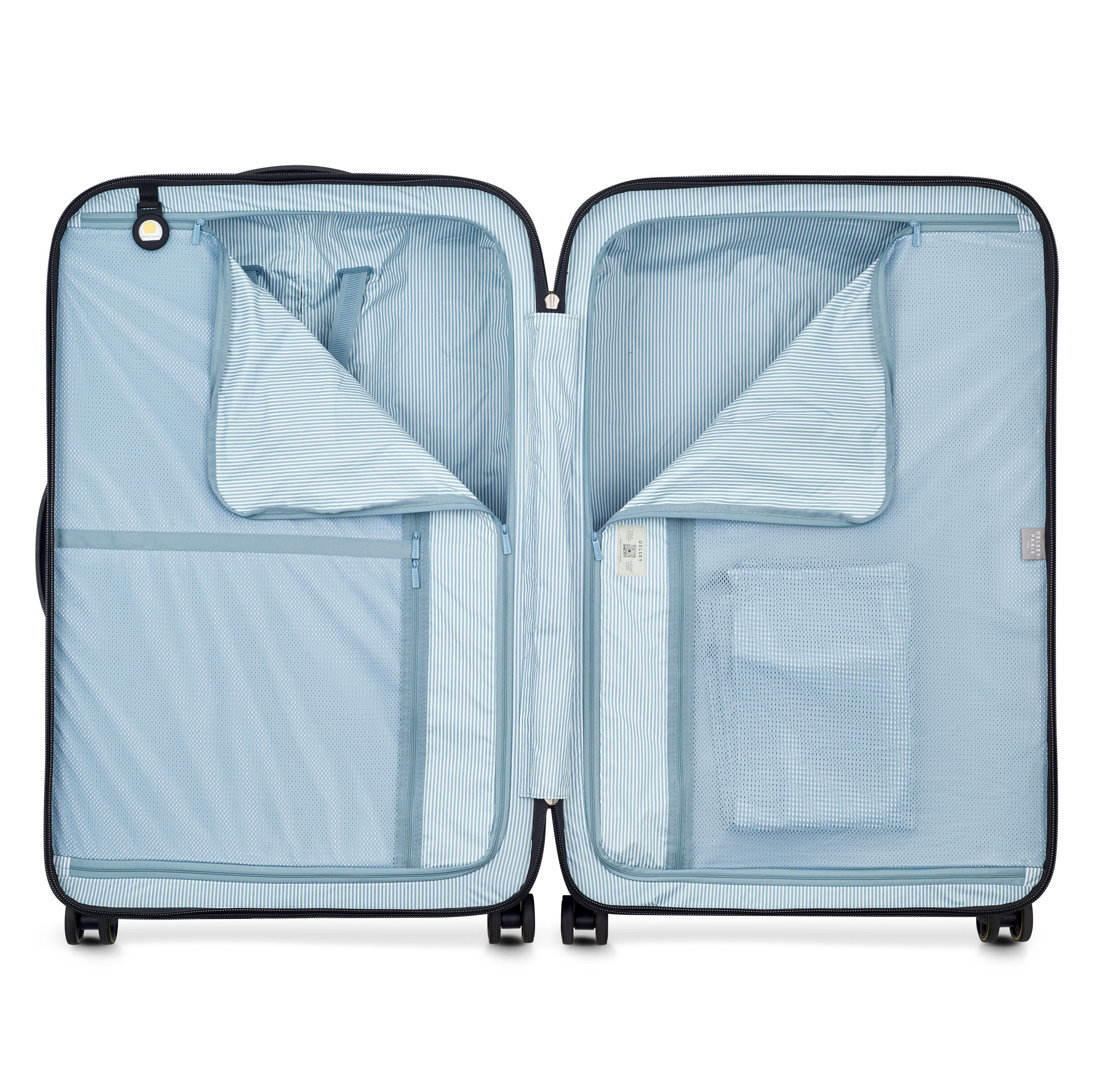 عربة أمتعة تورين 2.0 صلبة غير قابلة للتوسيع بأربع عجلات مزدوجة