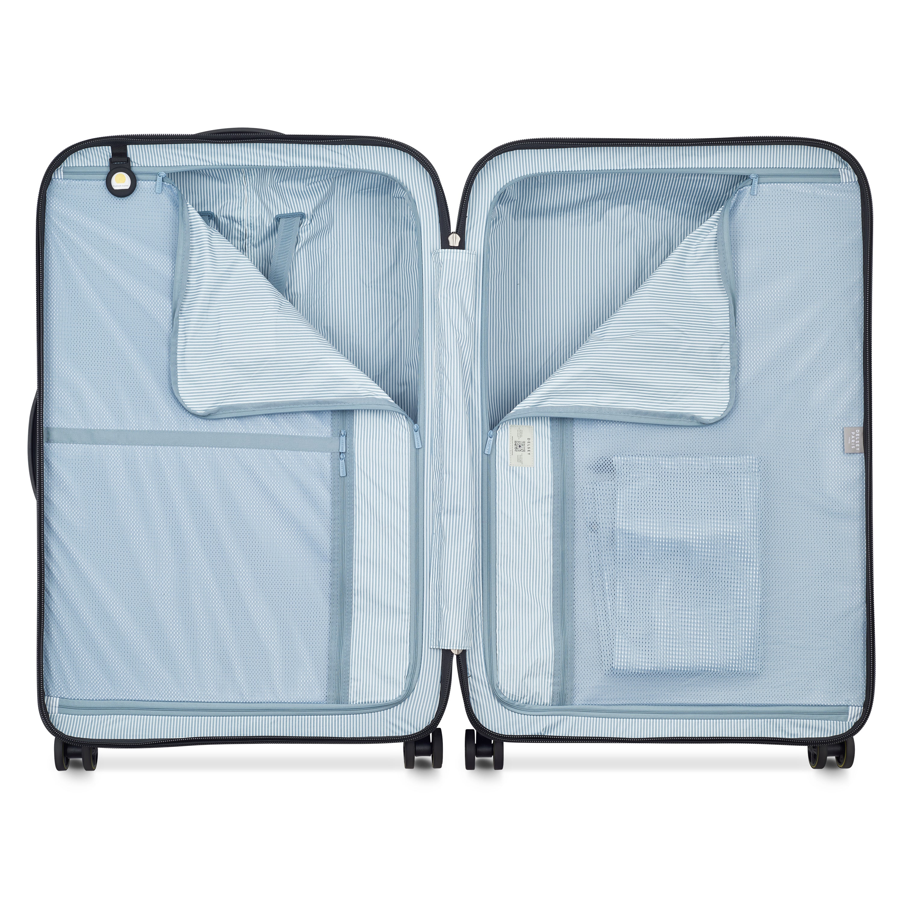 عربة أمتعة تورين 2.0 صلبة غير قابلة للتوسيع بأربع عجلات مزدوجة