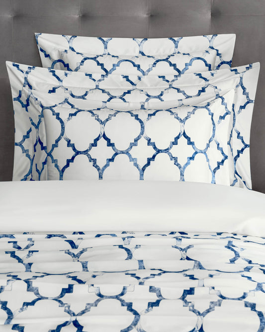 Togas Arlanch Bedding Set in White Blue