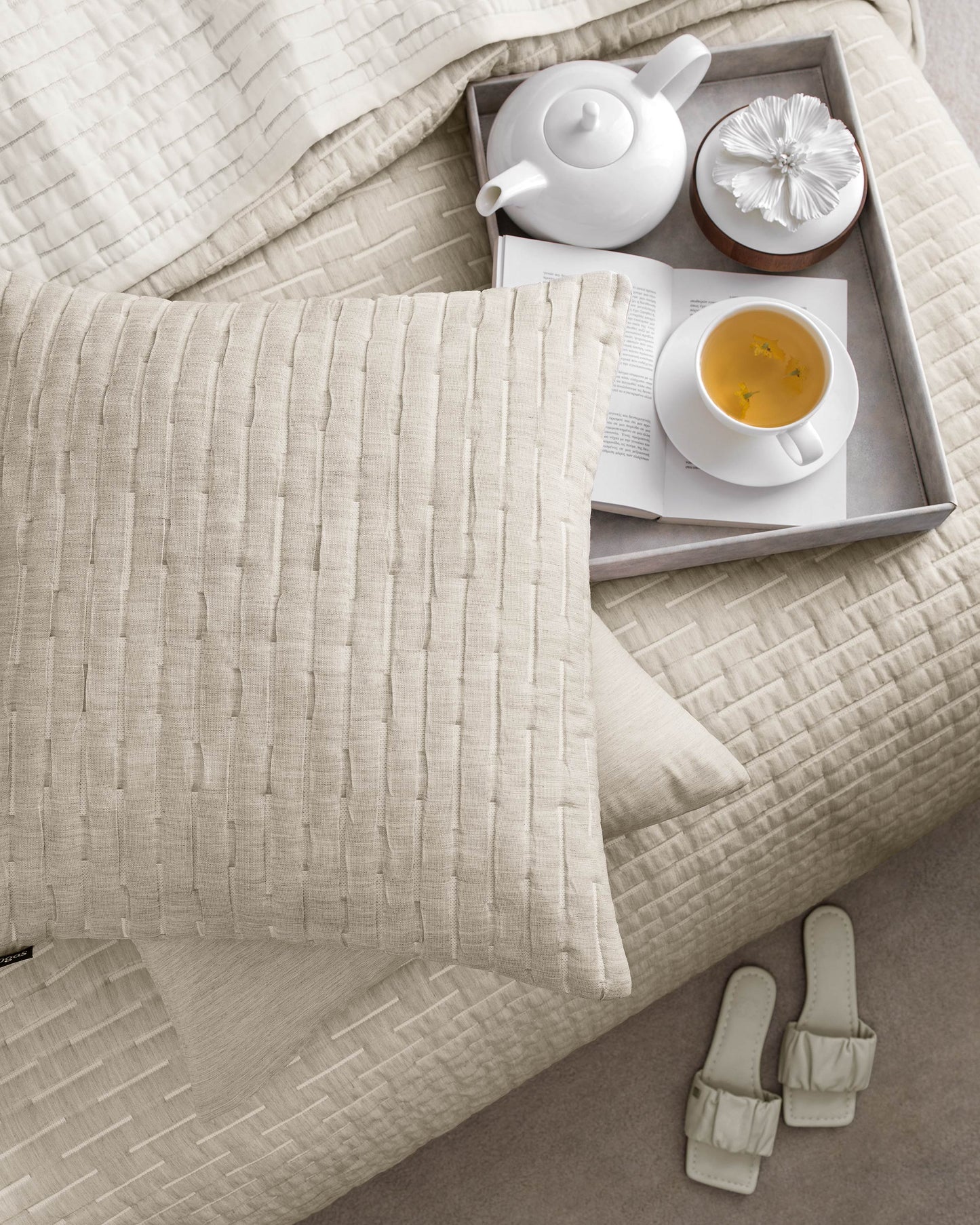 Togas Lassen Decorative Pillow in Beige