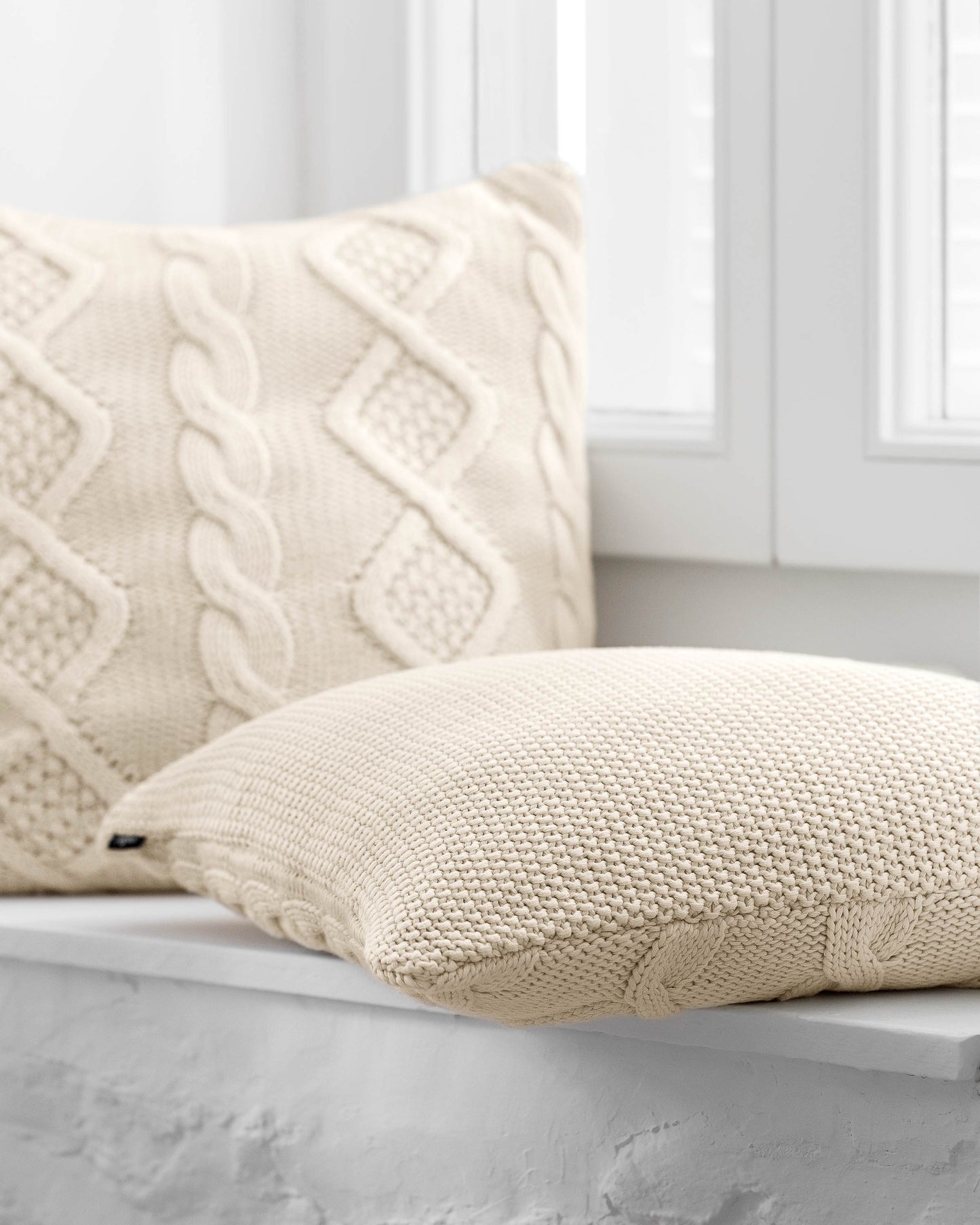 Togas Landry Decorative Pillow in Ecru