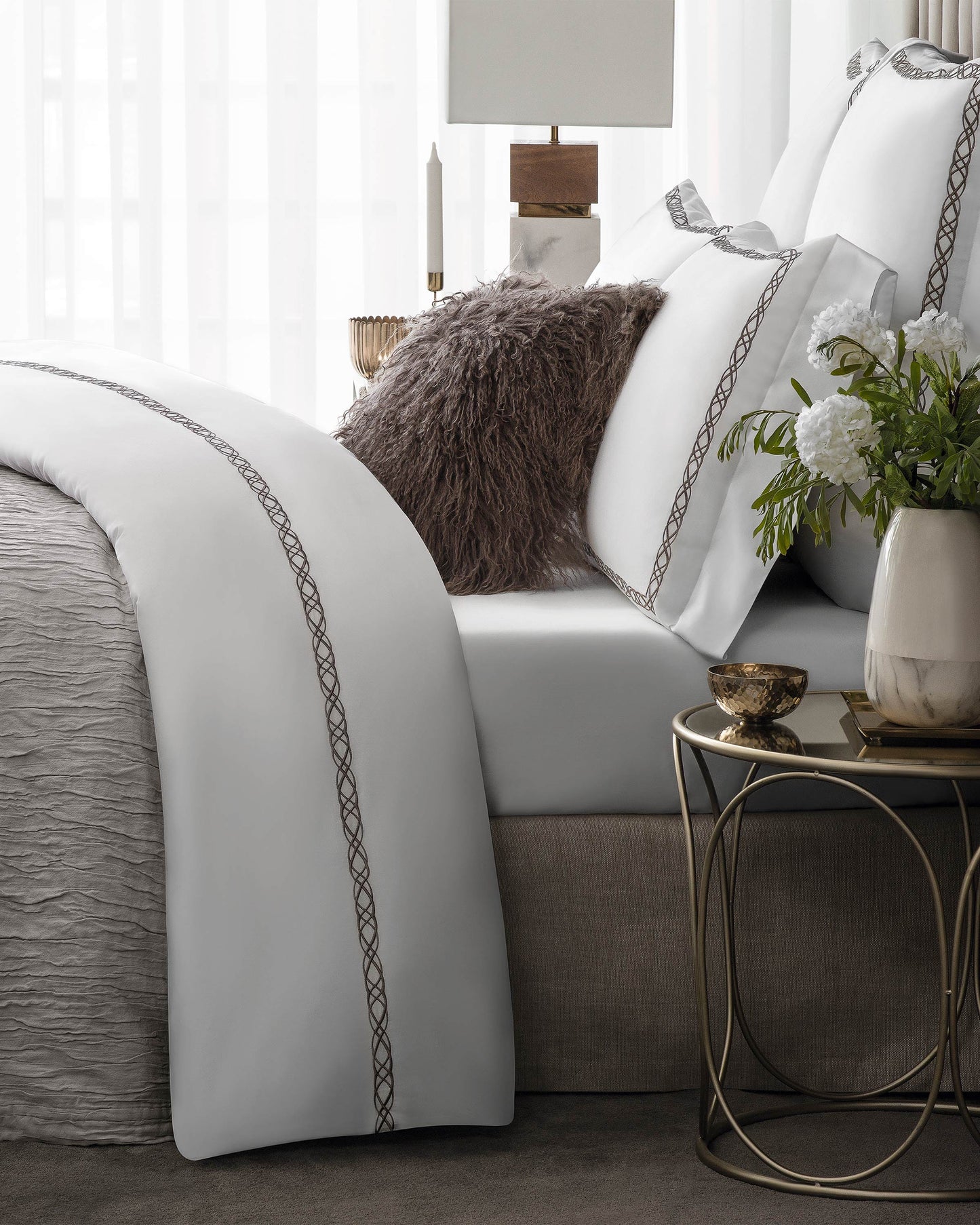 Togas Simon Bedcover in Grey