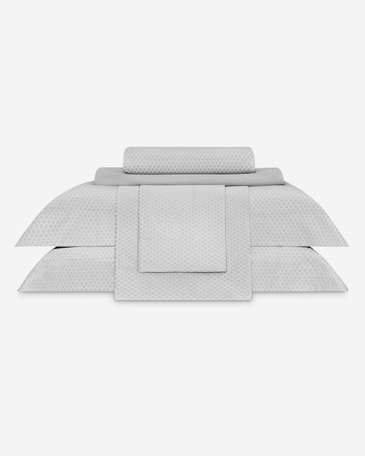 Togas Blake Bedding Set in Light Grey