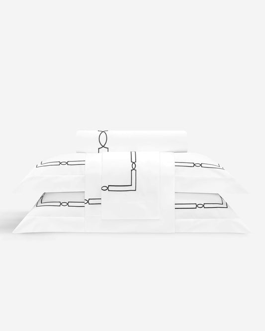 Togas Atlantis, Tyche, Iris, Persephone, Hera Fitted Sheet in White