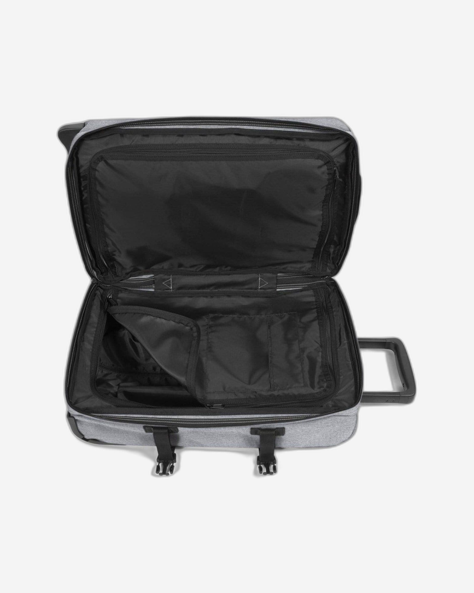 حقيبة سفر إيستباك ترانفرز إس بعجلات، لون رمادي، مقاس المقصورة - EK00061L3631