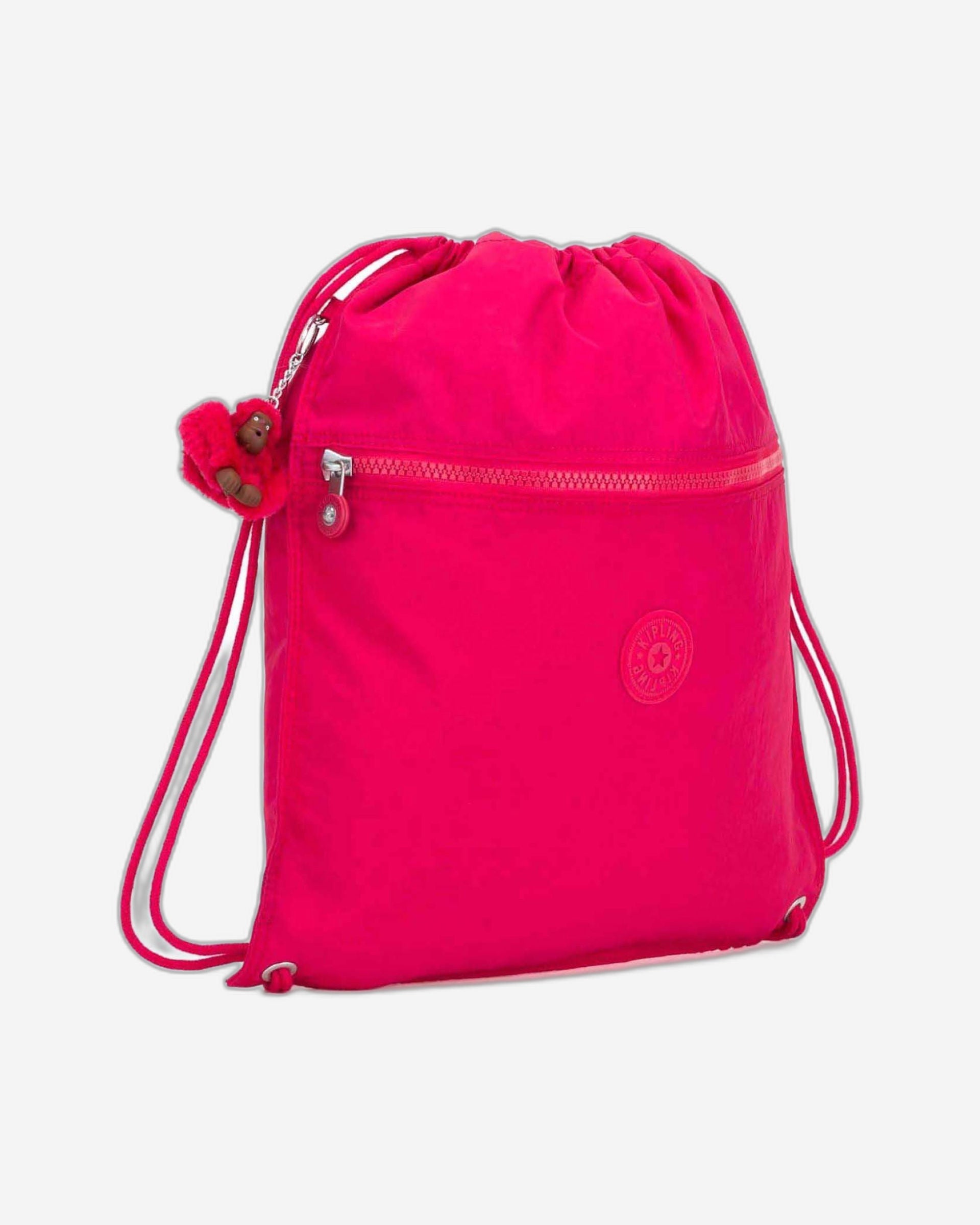 حقيبة ظهر Kipling Supertaboo True Pink متوسطة الحجم C209487-09F