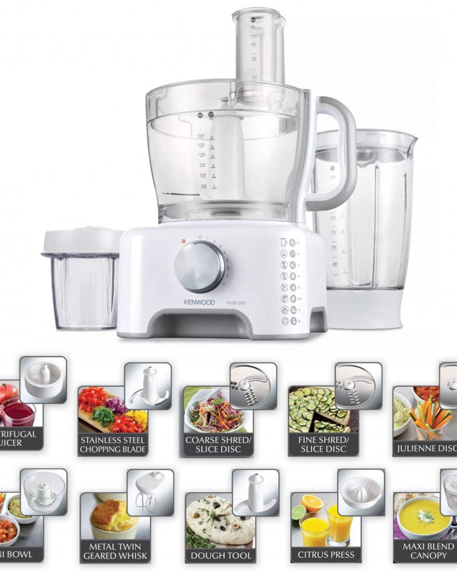 معالج طعام متعدد الوظائف من كينوود