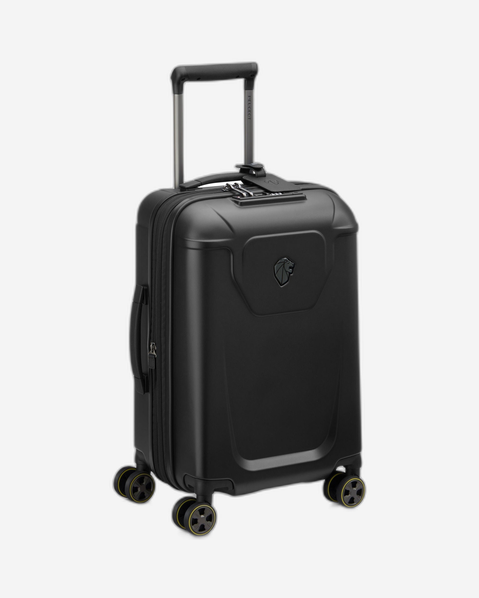 حقيبة أمتعة بيجو زيب هارد كيس بأربع عجلات مزدوجة قابلة للتمدد