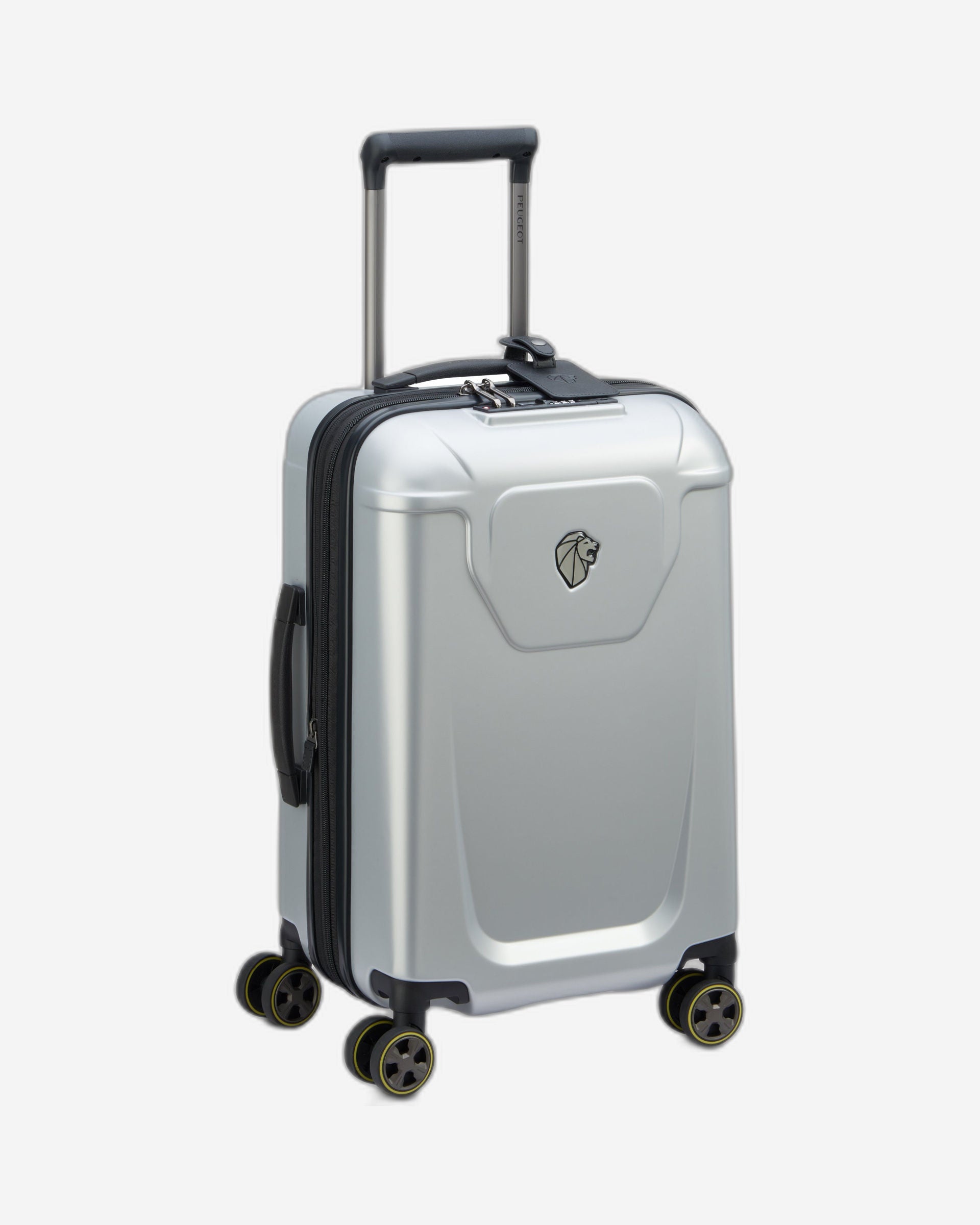 حقيبة أمتعة بيجو زيب هارد كيس بأربع عجلات مزدوجة قابلة للتمدد