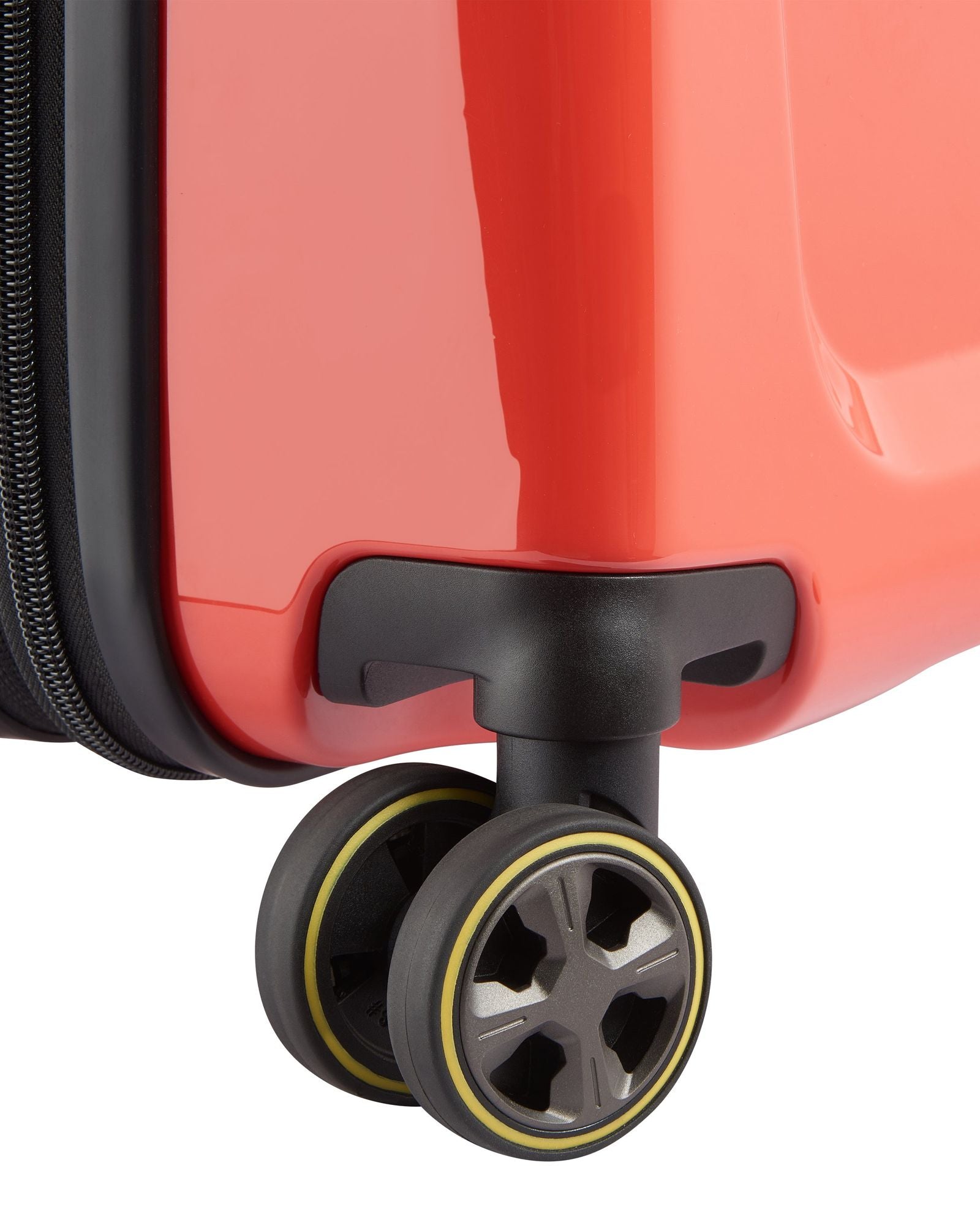 حقيبة أمتعة بيجو زيب هارد كيس بأربع عجلات مزدوجة قابلة للتمدد