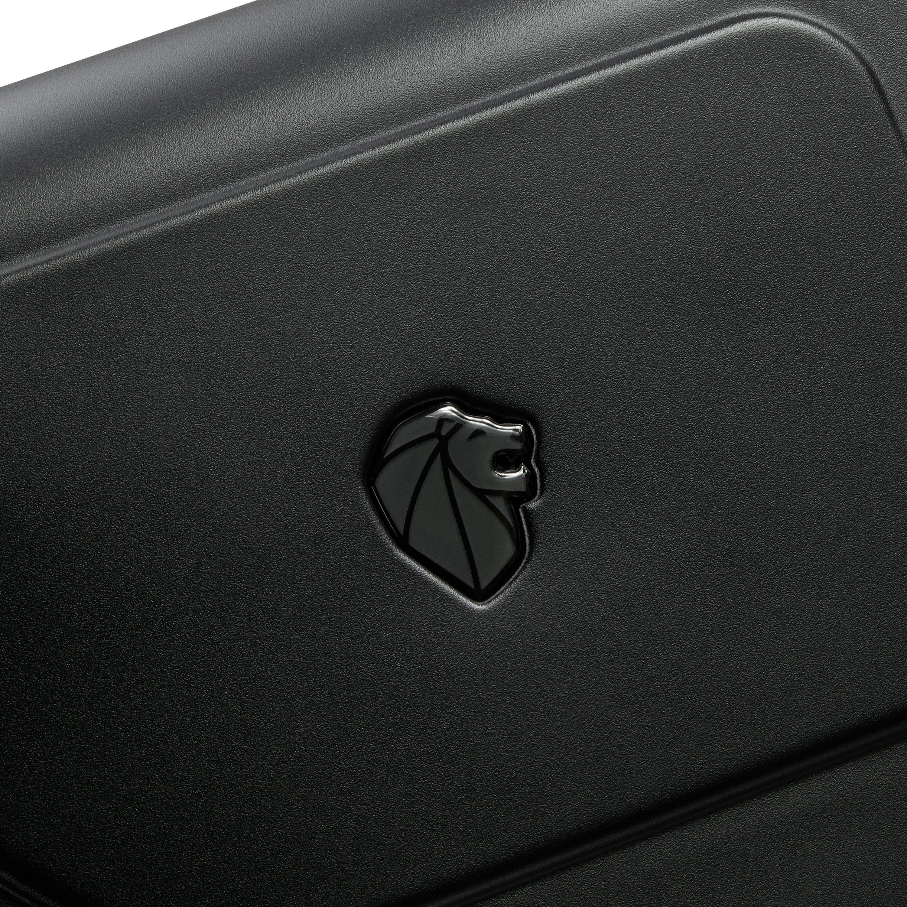 حقيبة أمتعة بيجو زيب هارد كيس بأربع عجلات مزدوجة قابلة للتمدد