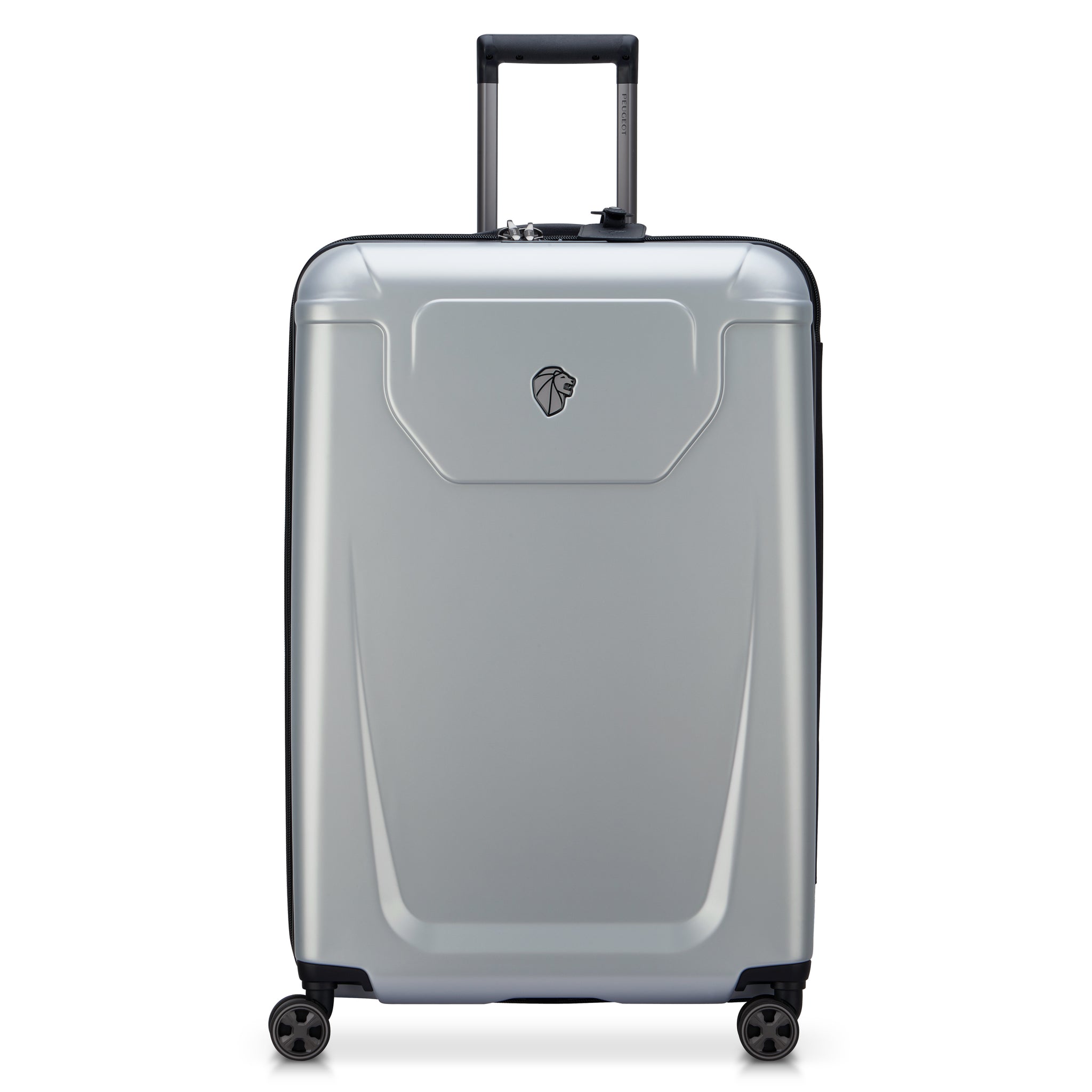 حقيبة أمتعة بيجو زيب هارد كيس بأربع عجلات مزدوجة قابلة للتمدد