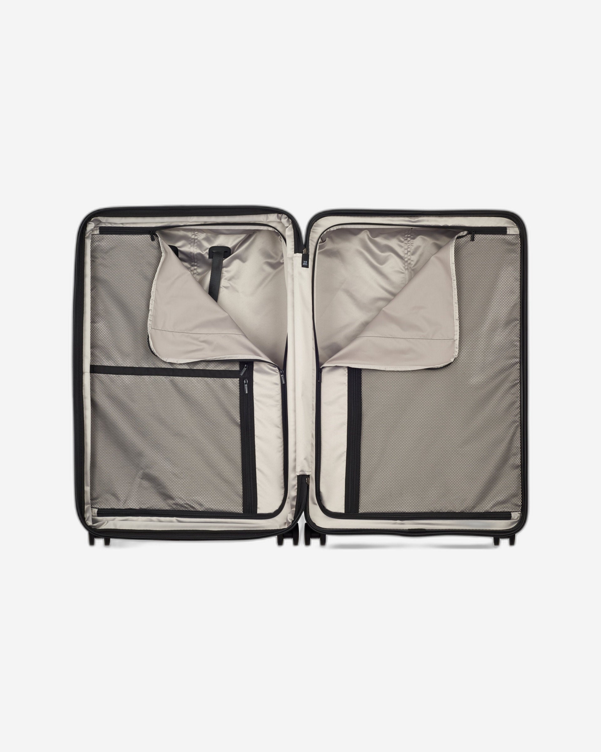 حقيبة أمتعة بيجو زيب هارد كيس بأربع عجلات مزدوجة قابلة للتمدد