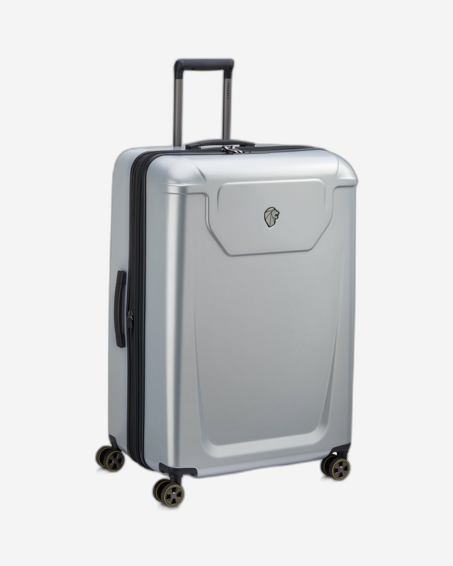 حقيبة أمتعة بيجو زيب هارد كيس بأربع عجلات مزدوجة قابلة للتمدد