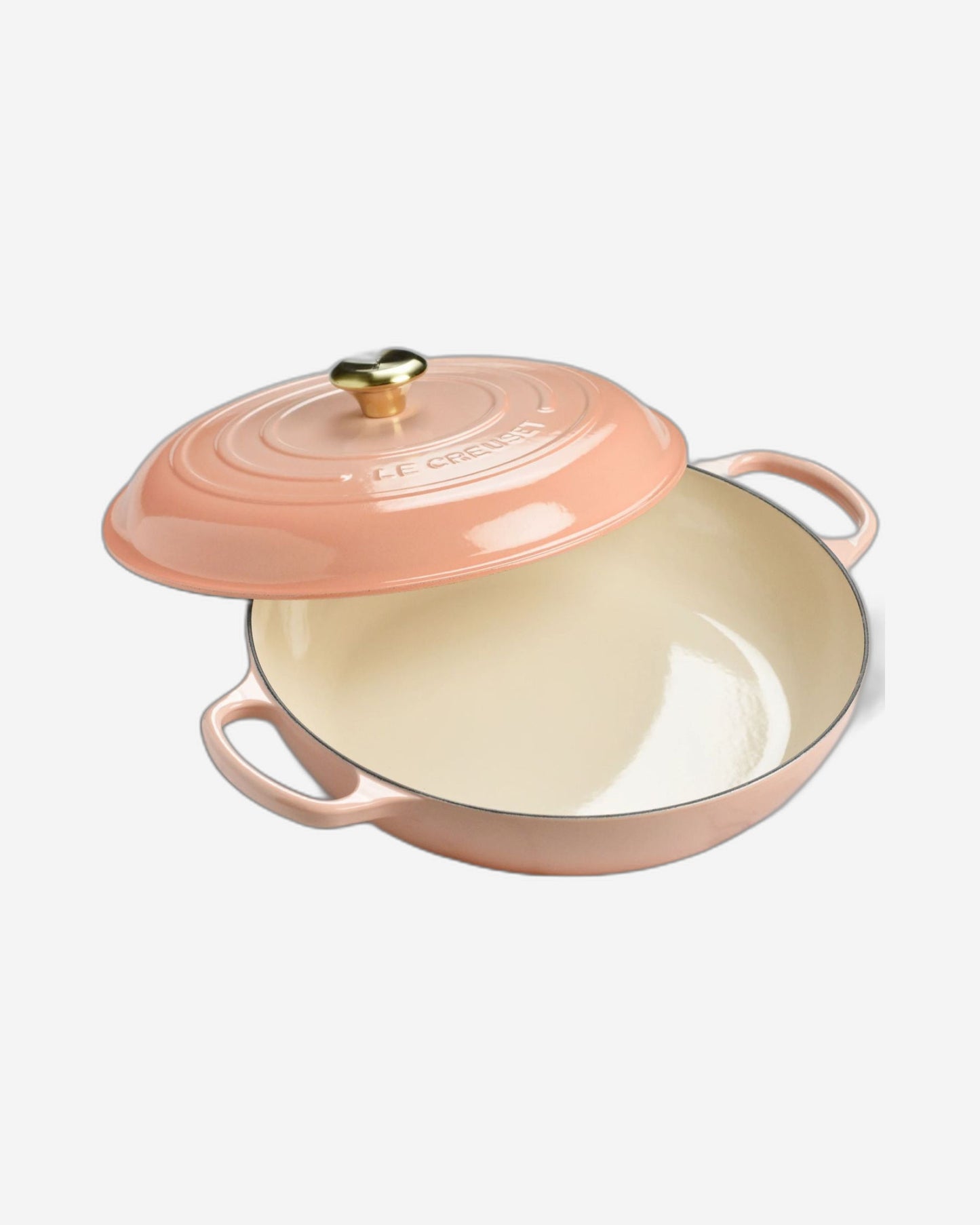 كسرولة من الحديد الزهر من Le Creuset Signature - 26 سم - Pêche