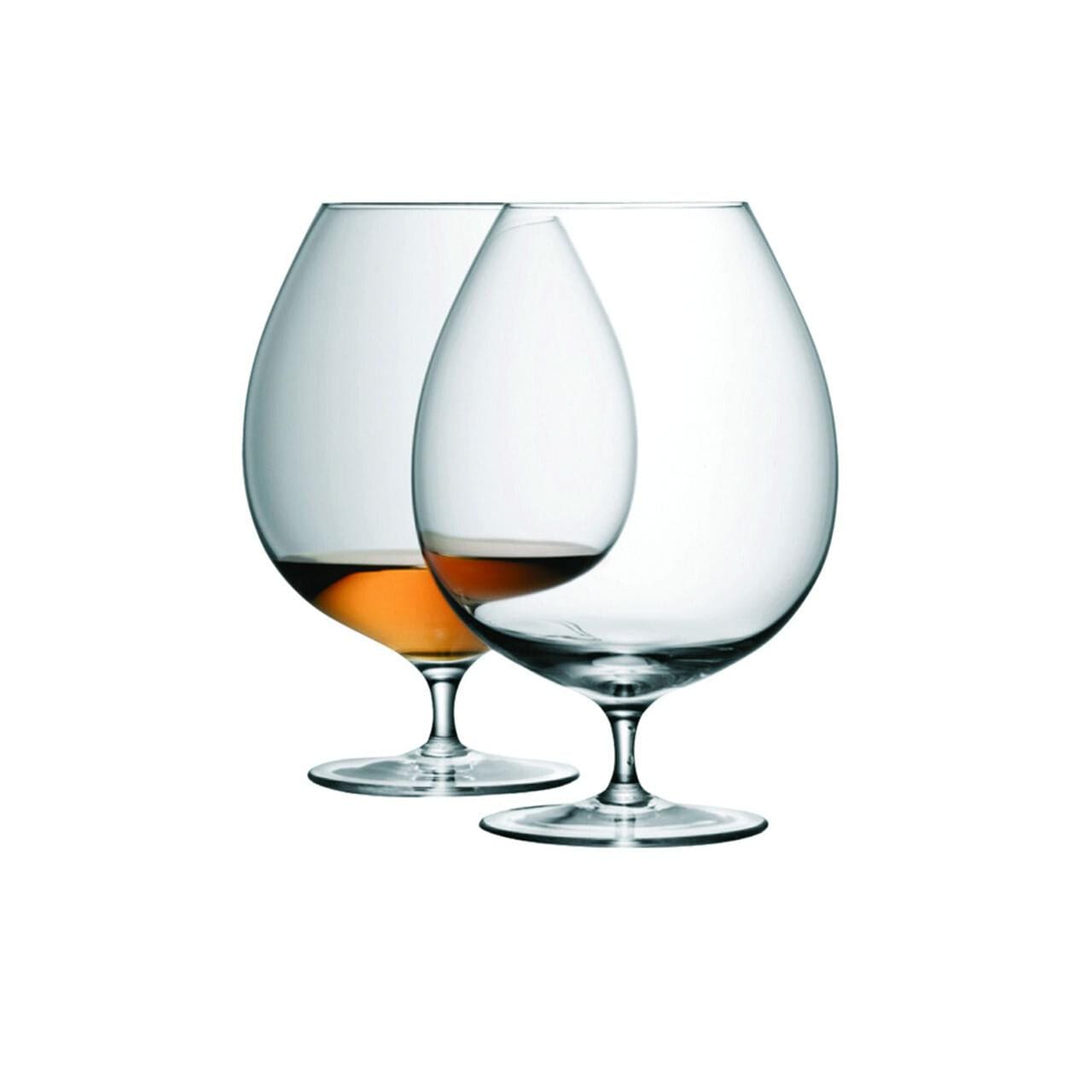 LSA Bar Brandy Glass Clearx 2