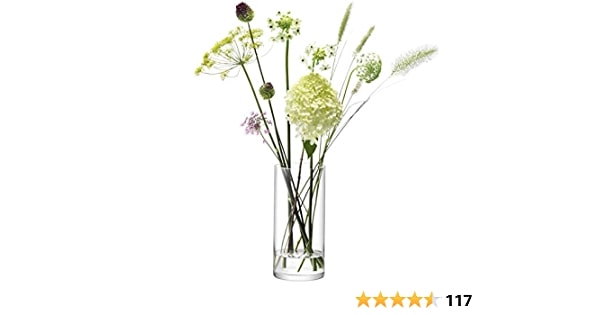 LSA Column Vase Clear