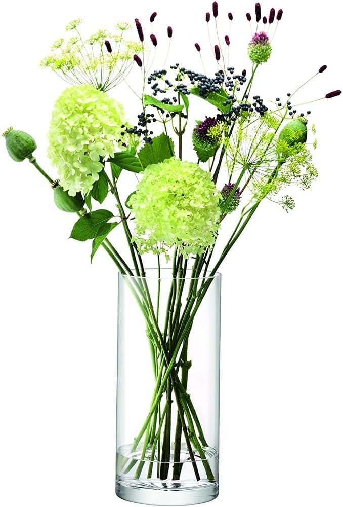 LSA Column Vase/Candleholder Clear