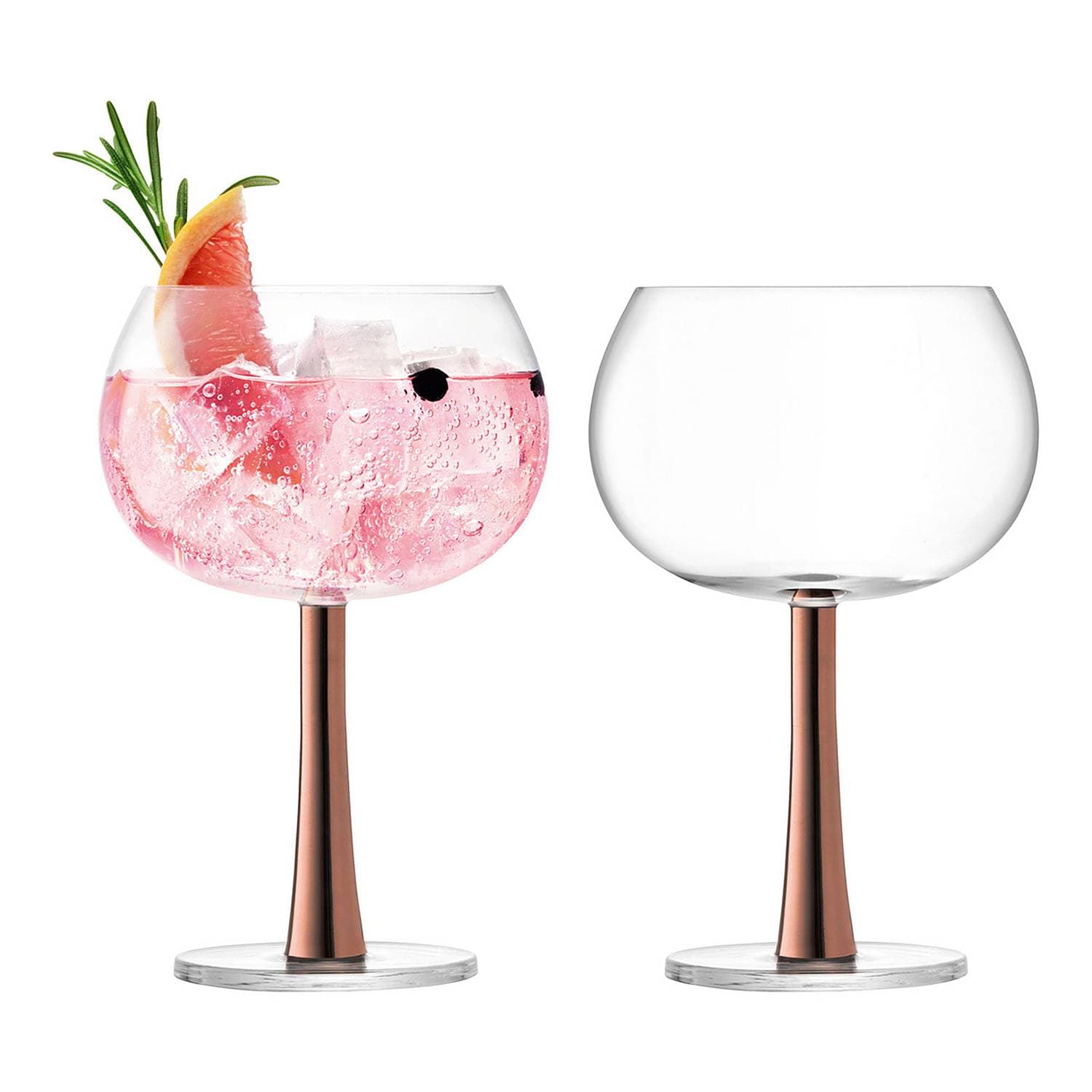 LSA Gin Balloon Glass Copper x 2