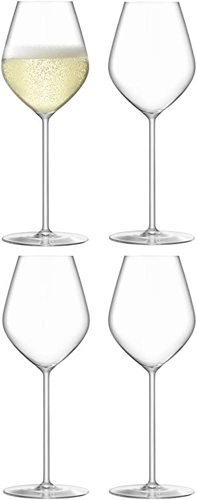 Borough Champagne Tulip Glass 285ml x 4