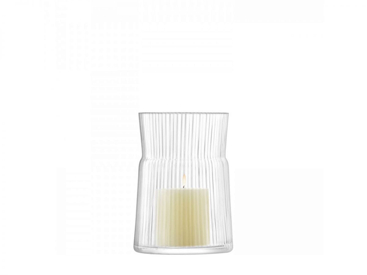 LSA Gio Line Lantern/Vase Clear