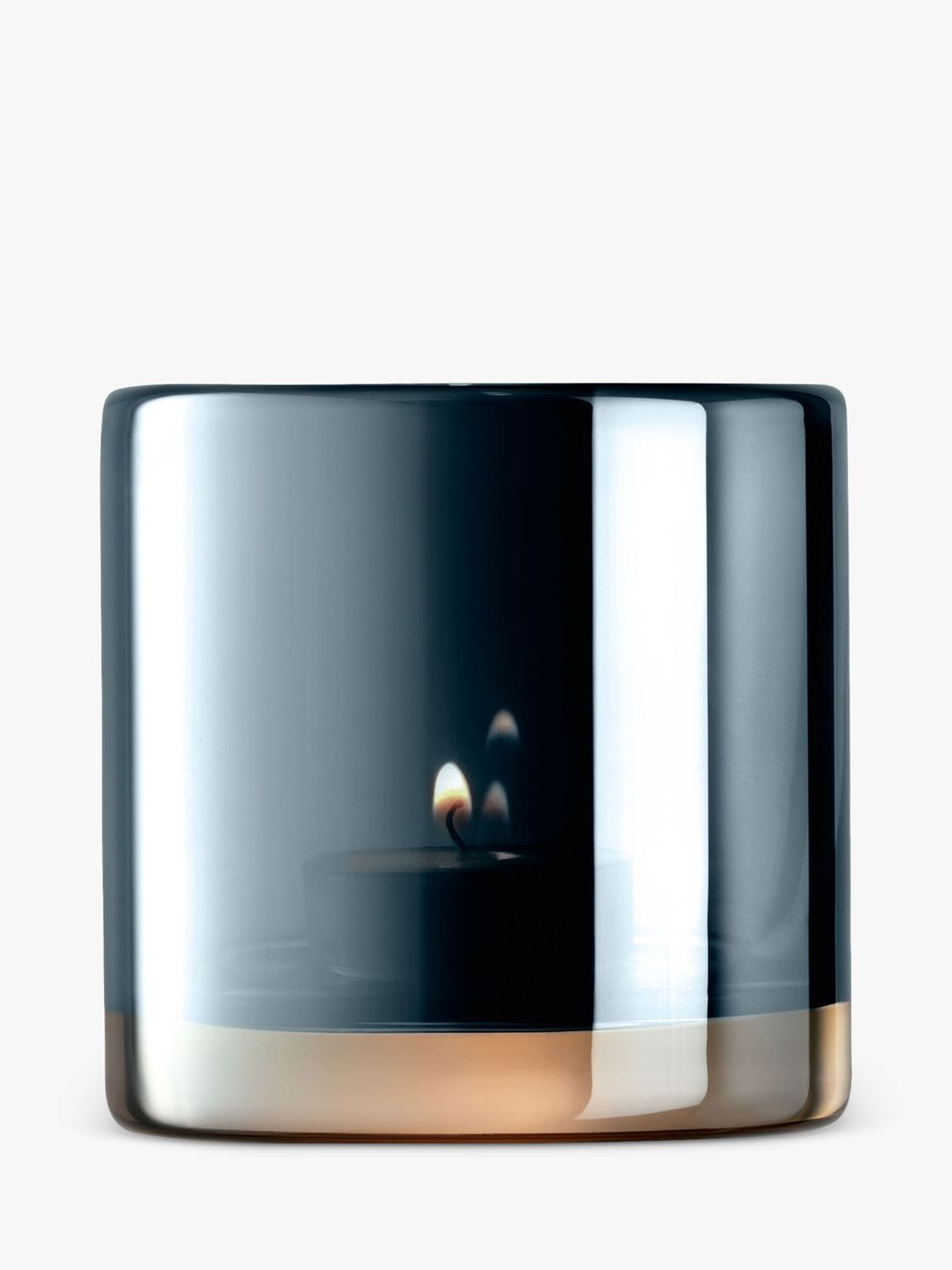 LSA Epoque Tealight Holder Sapphire/Lustre