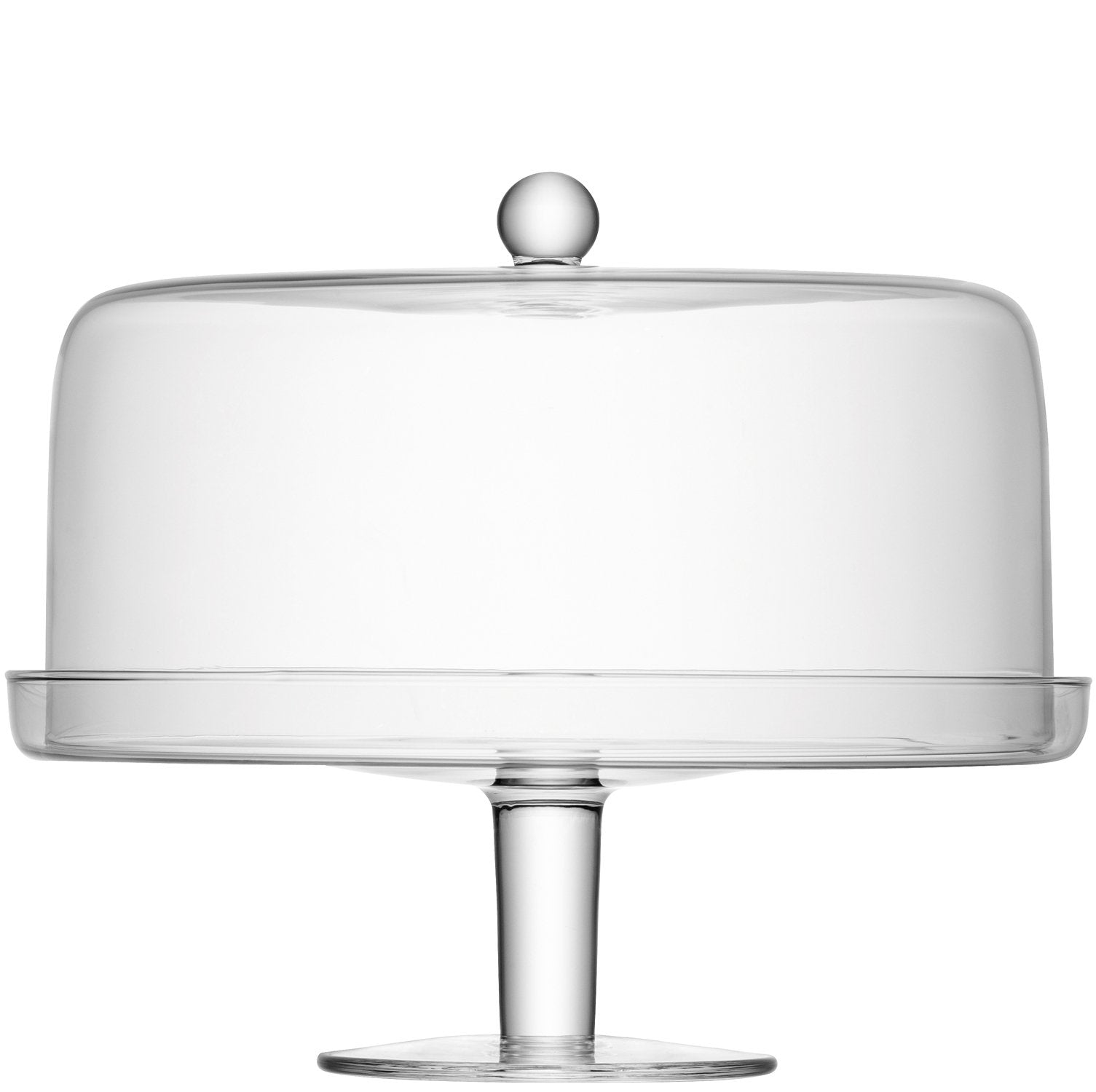 LSA Klara Cakestand & Cover Clear