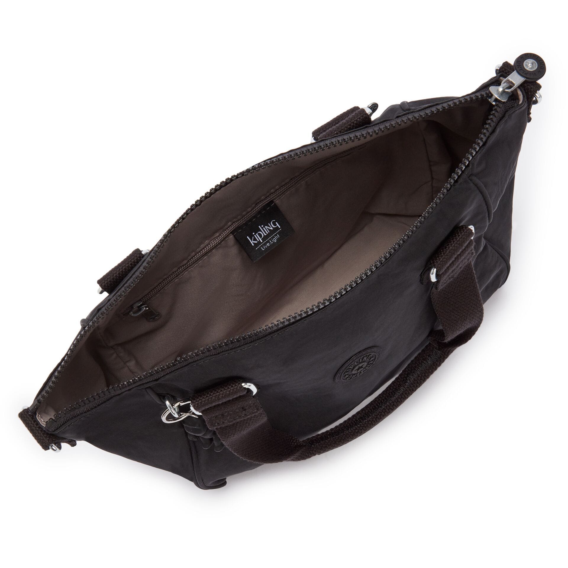 KIPLING-AMIEL-Medium handbag (with removable shoulderstrap)-Black Noir-15371-P39