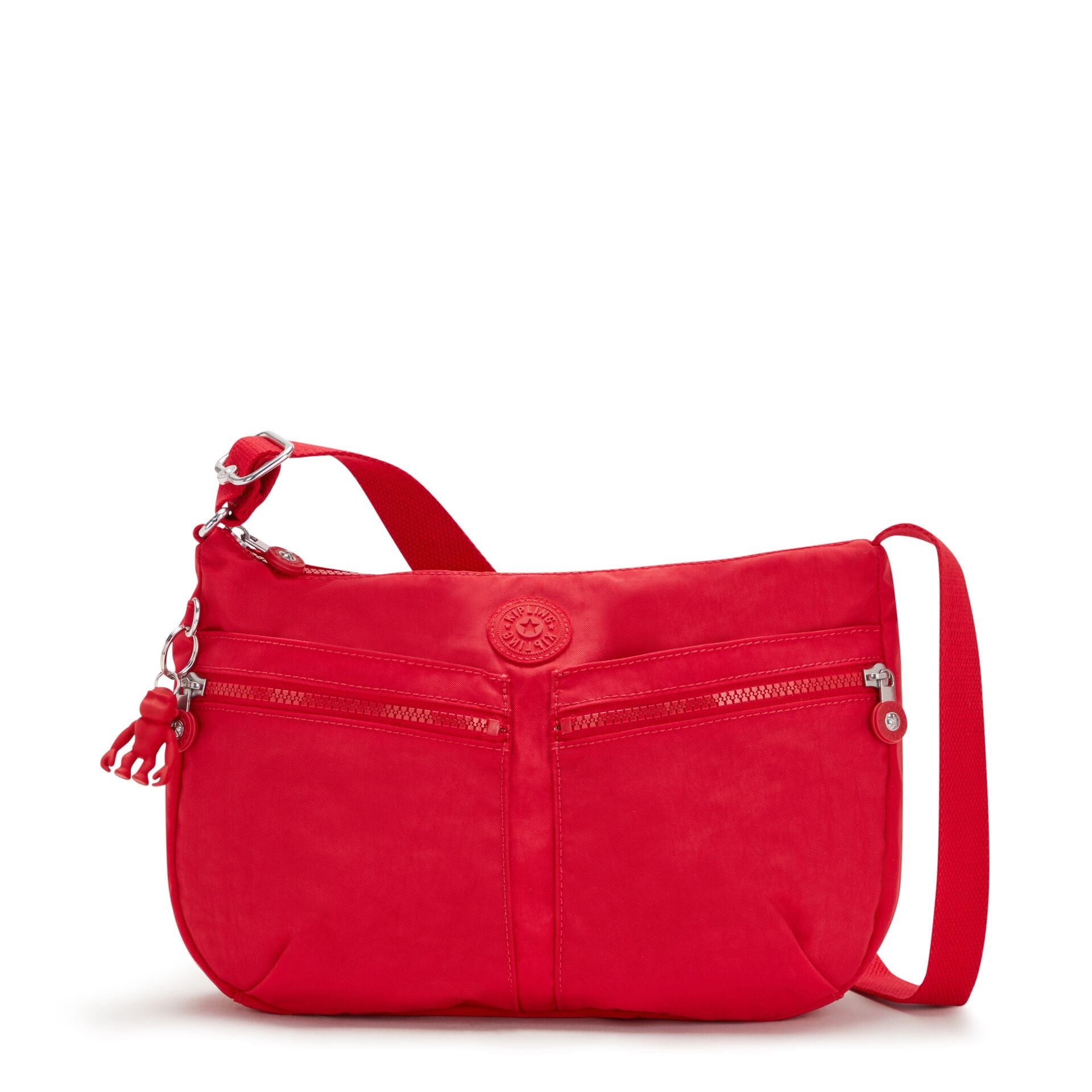 KIPLING-IZELLAH-Medium crossbody-Red Rouge-02144-Z33