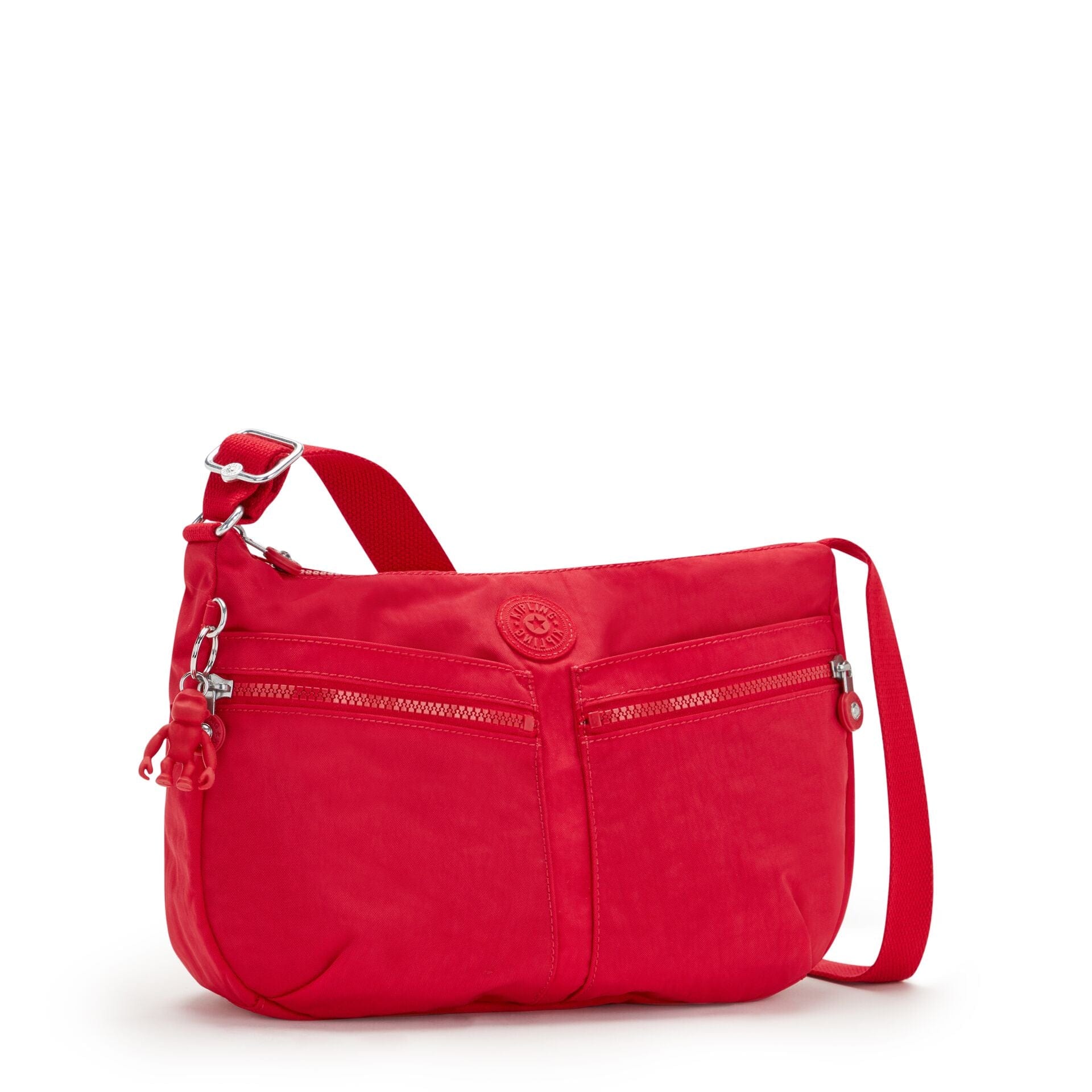 KIPLING-IZELLAH-Medium crossbody-Red Rouge-02144-Z33