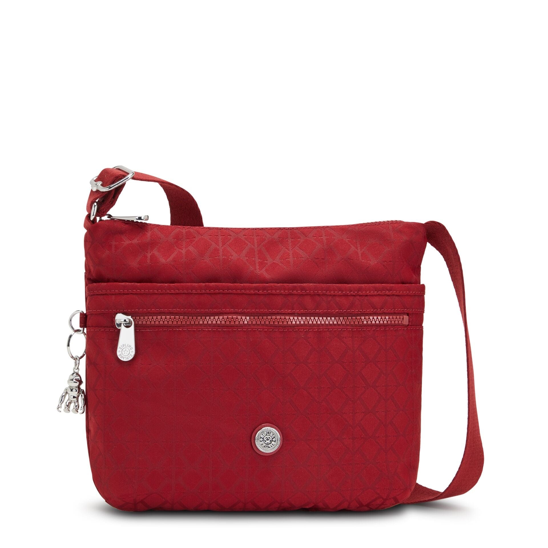 KIPLING-Arto-Medium crossbody-Signature Red-I2520-Y40